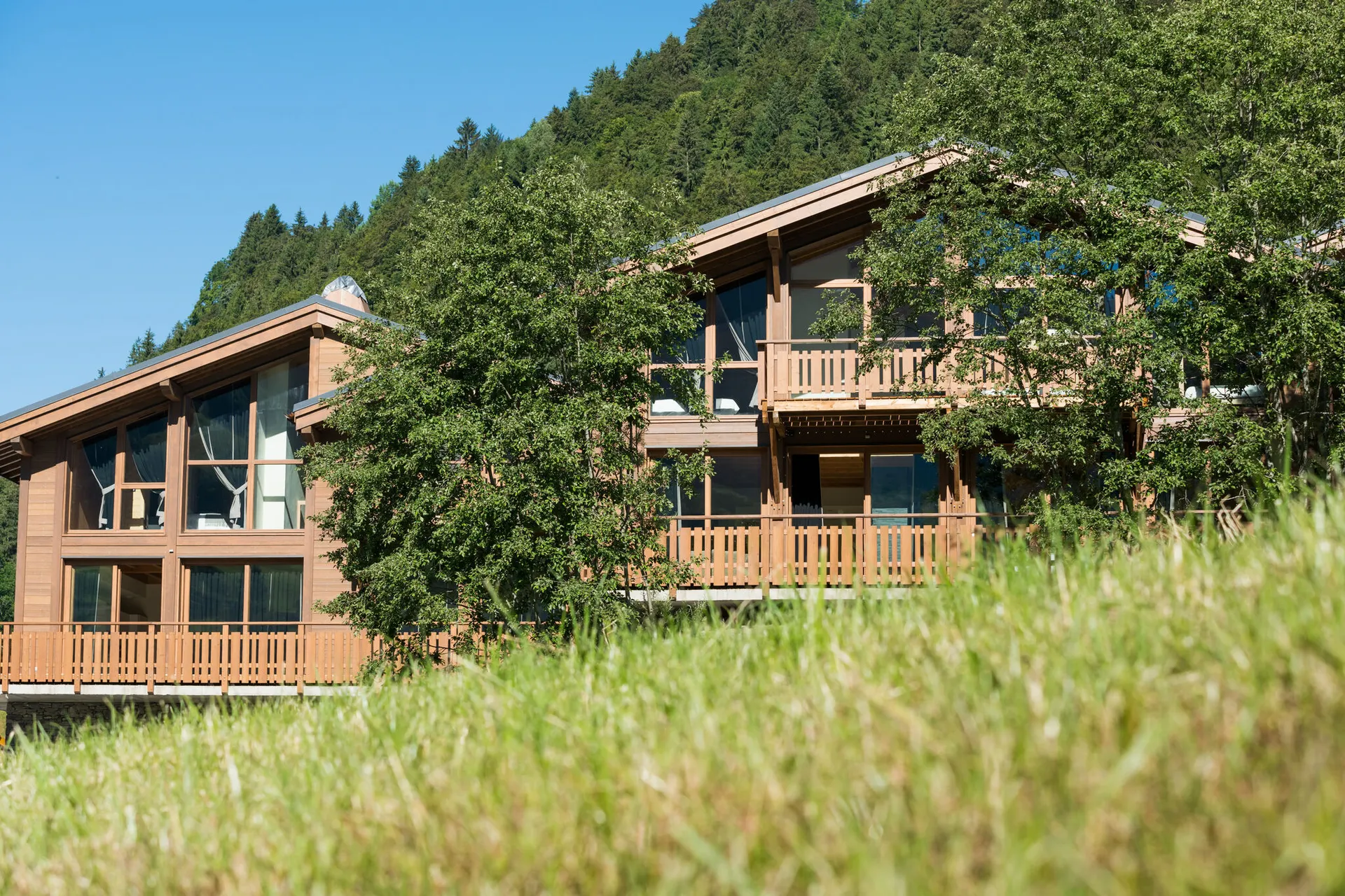 Extérieur maison de vacances (été)