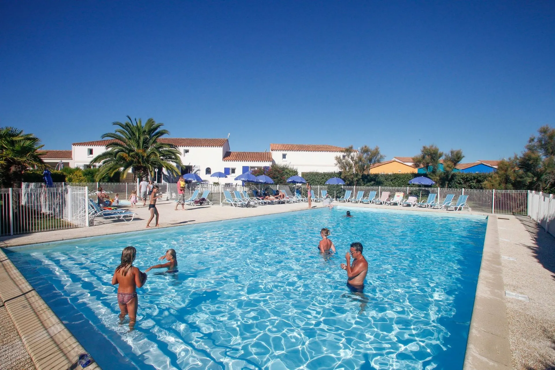 Piscine maison de vacances