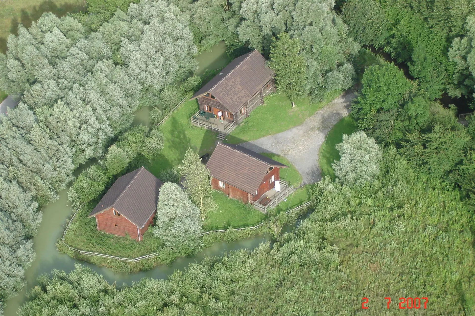 Exterieur vakantiehuis (zomer)