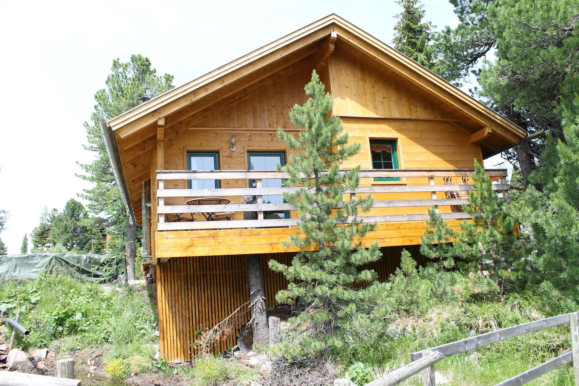 Extérieur maison de vacances (été)