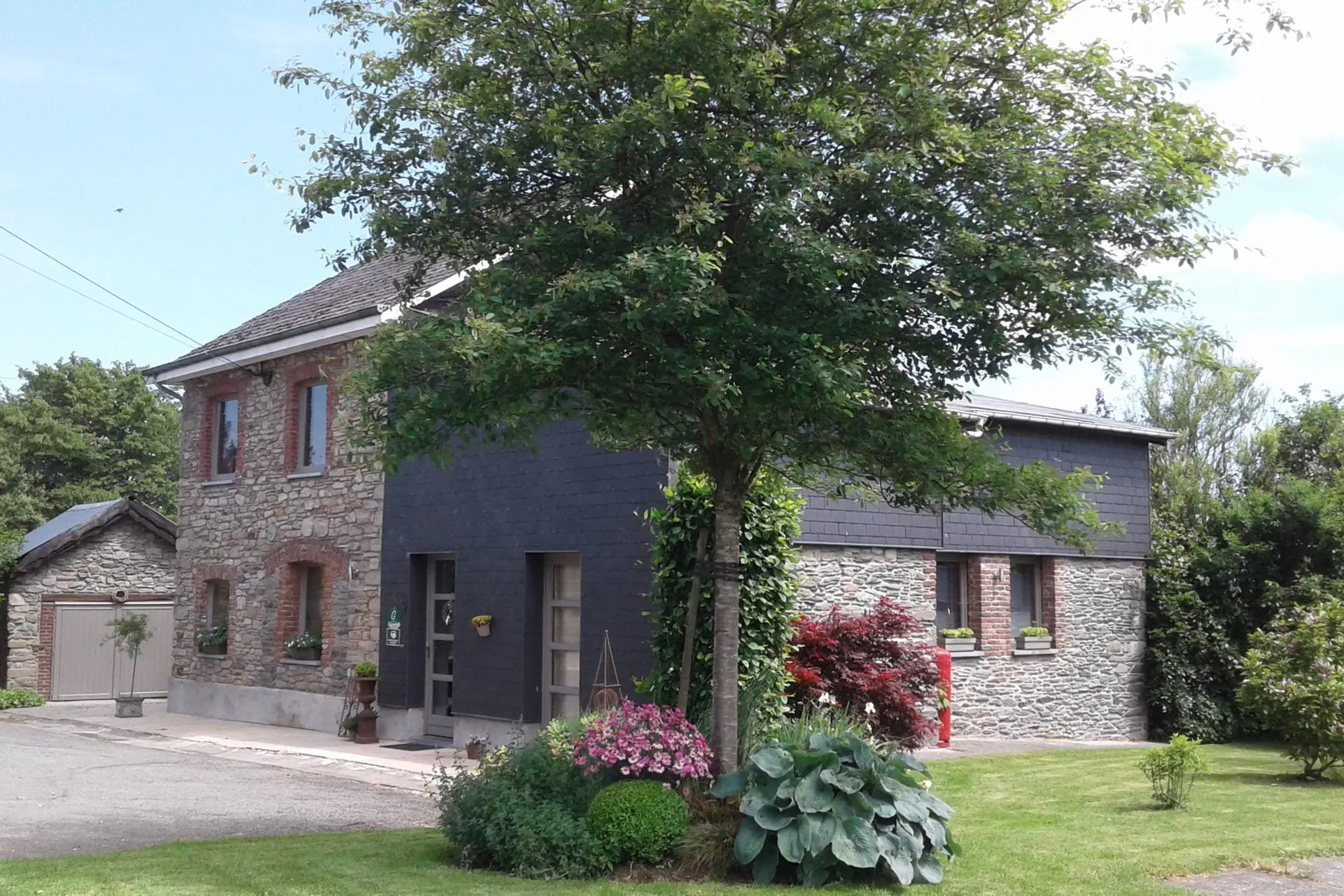 Extérieur maison de vacances (été)