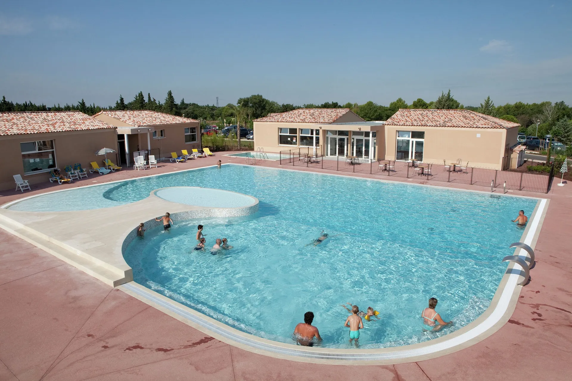 Piscine maison de vacances