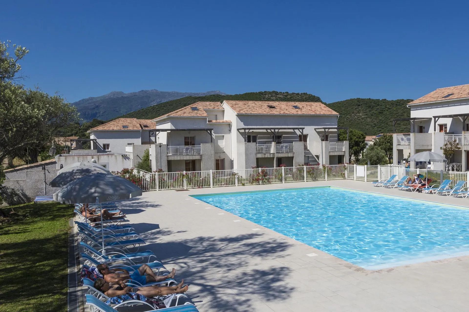 Extérieur maison de vacances (été)