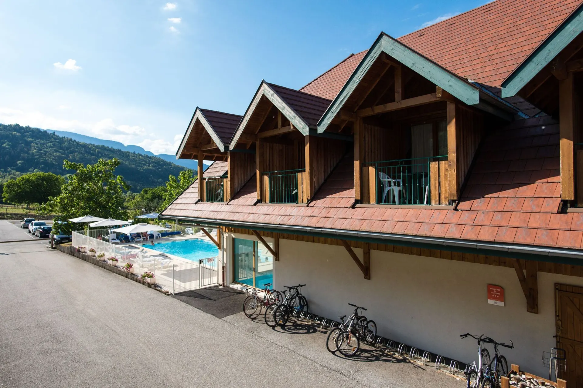 Extérieur maison de vacances (été)