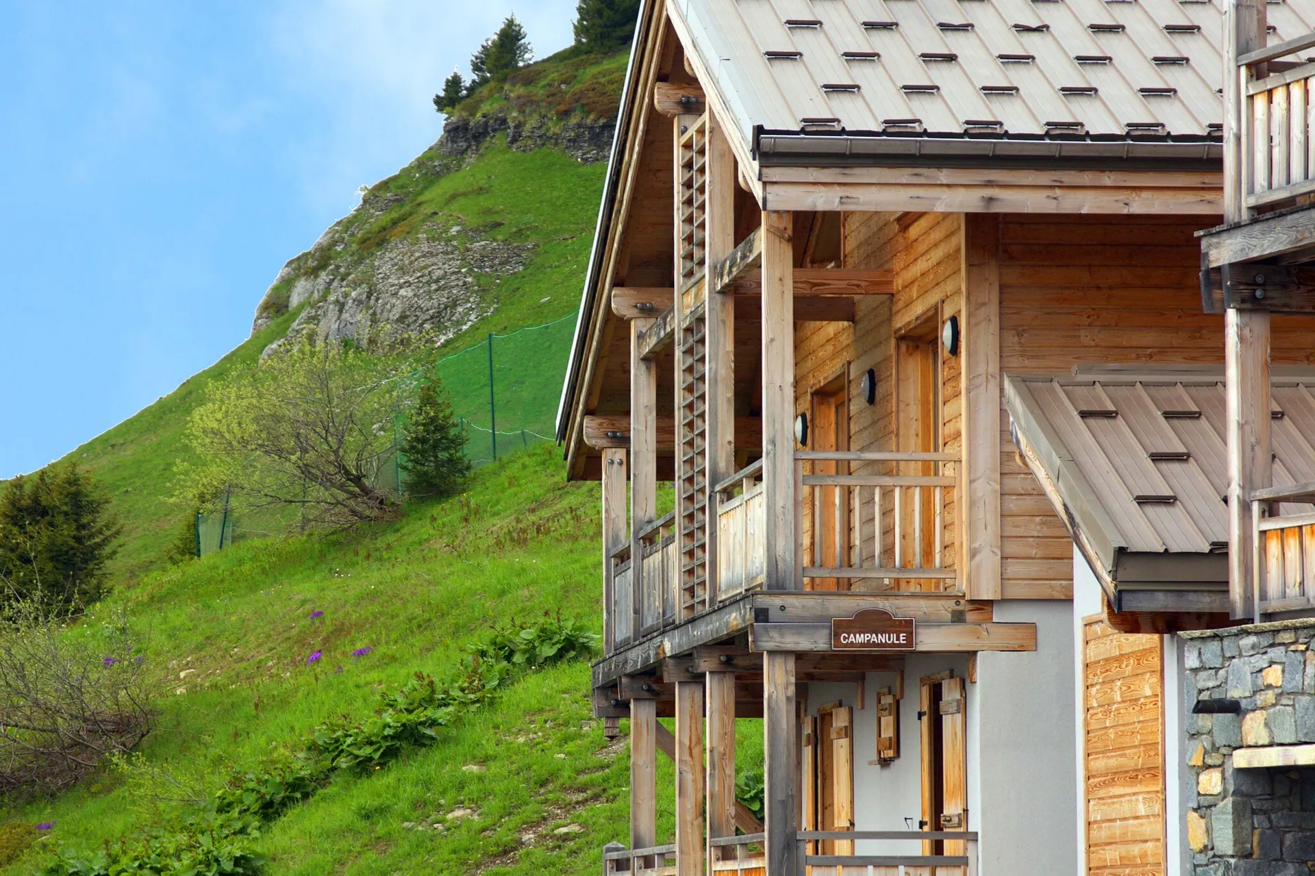 Extérieur maison de vacances (été)