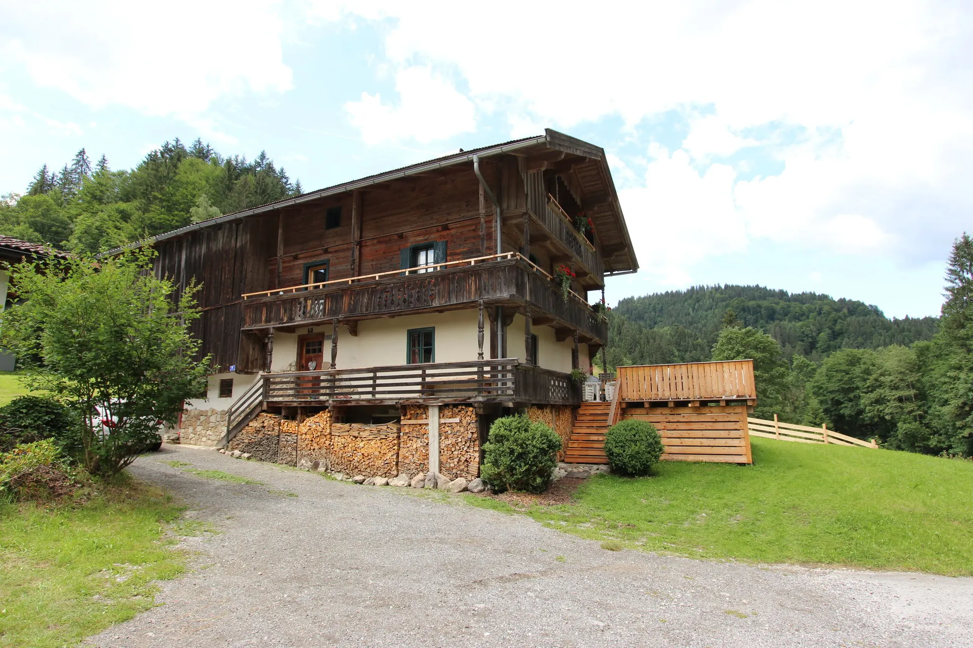 Extérieur maison de vacances (été)
