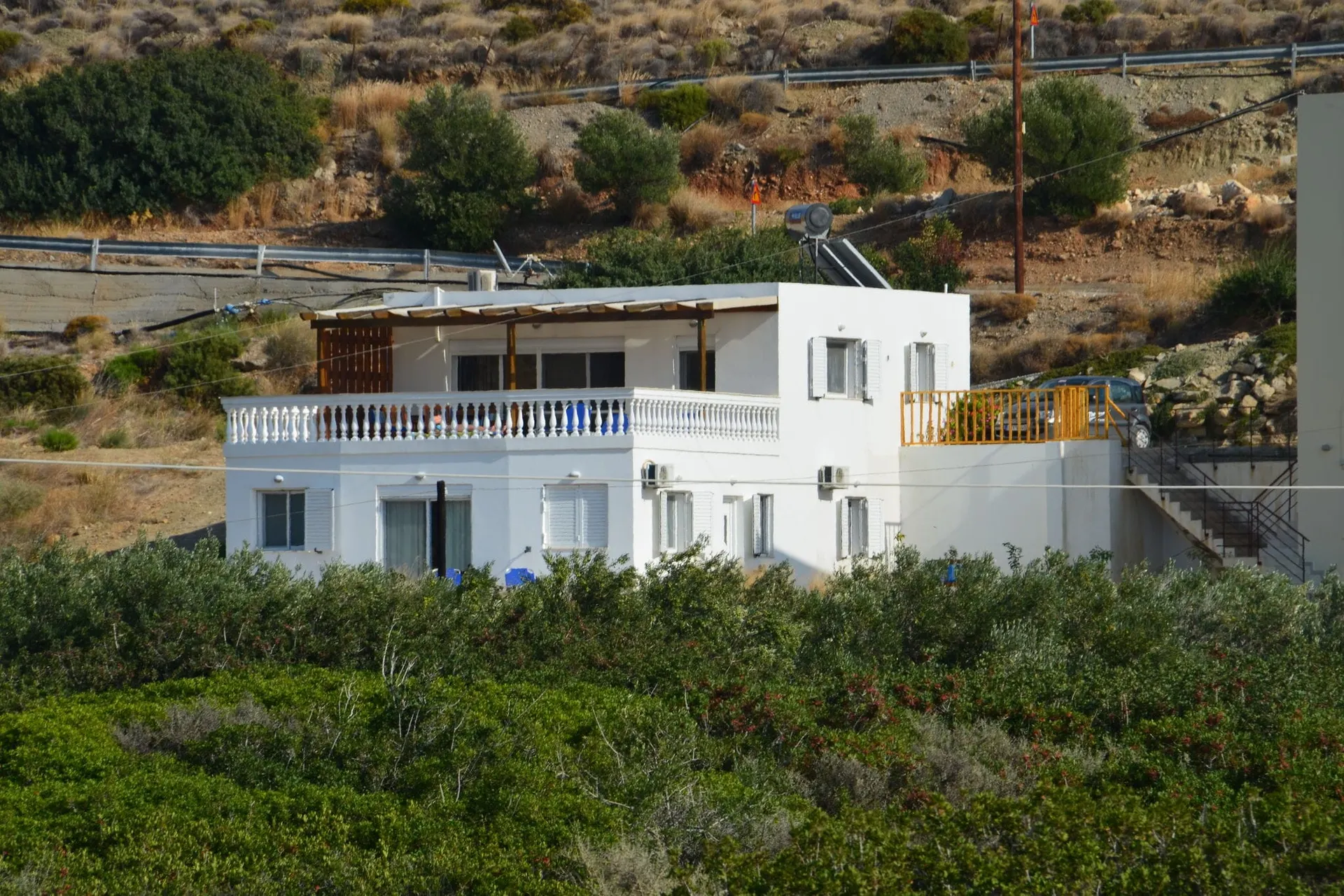 Exterieur vakantiehuis (zomer)