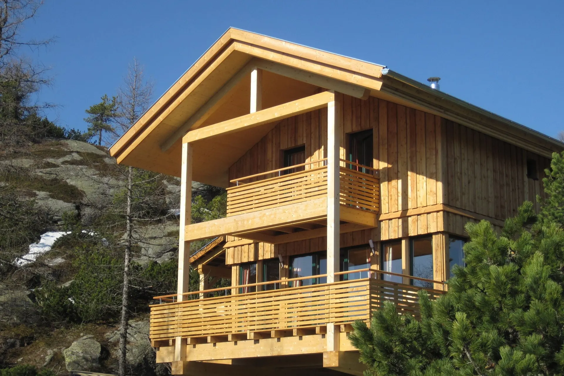 Extérieur maison de vacances (été)