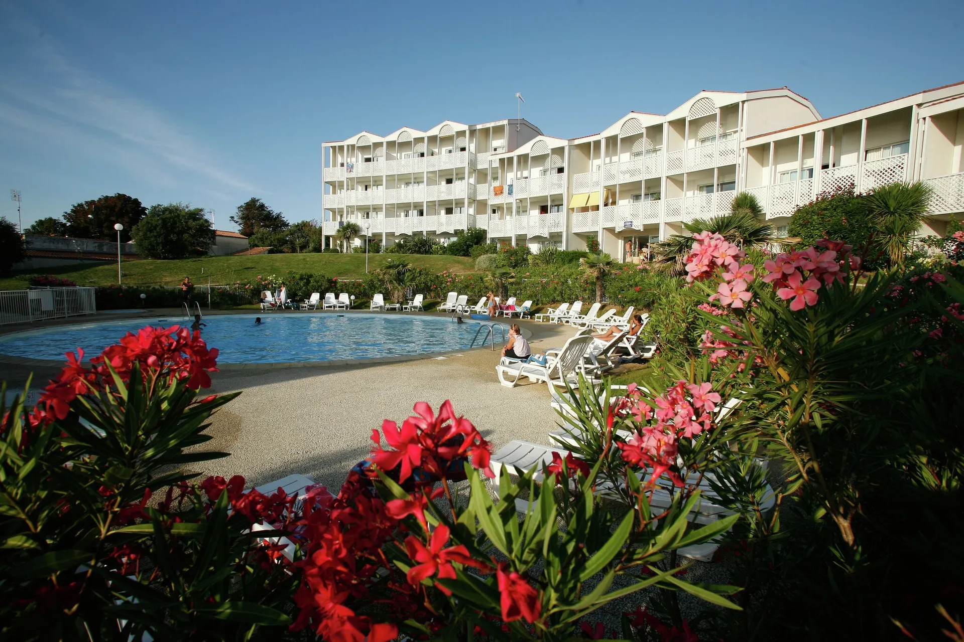 Exterieur vakantiehuis (zomer)
