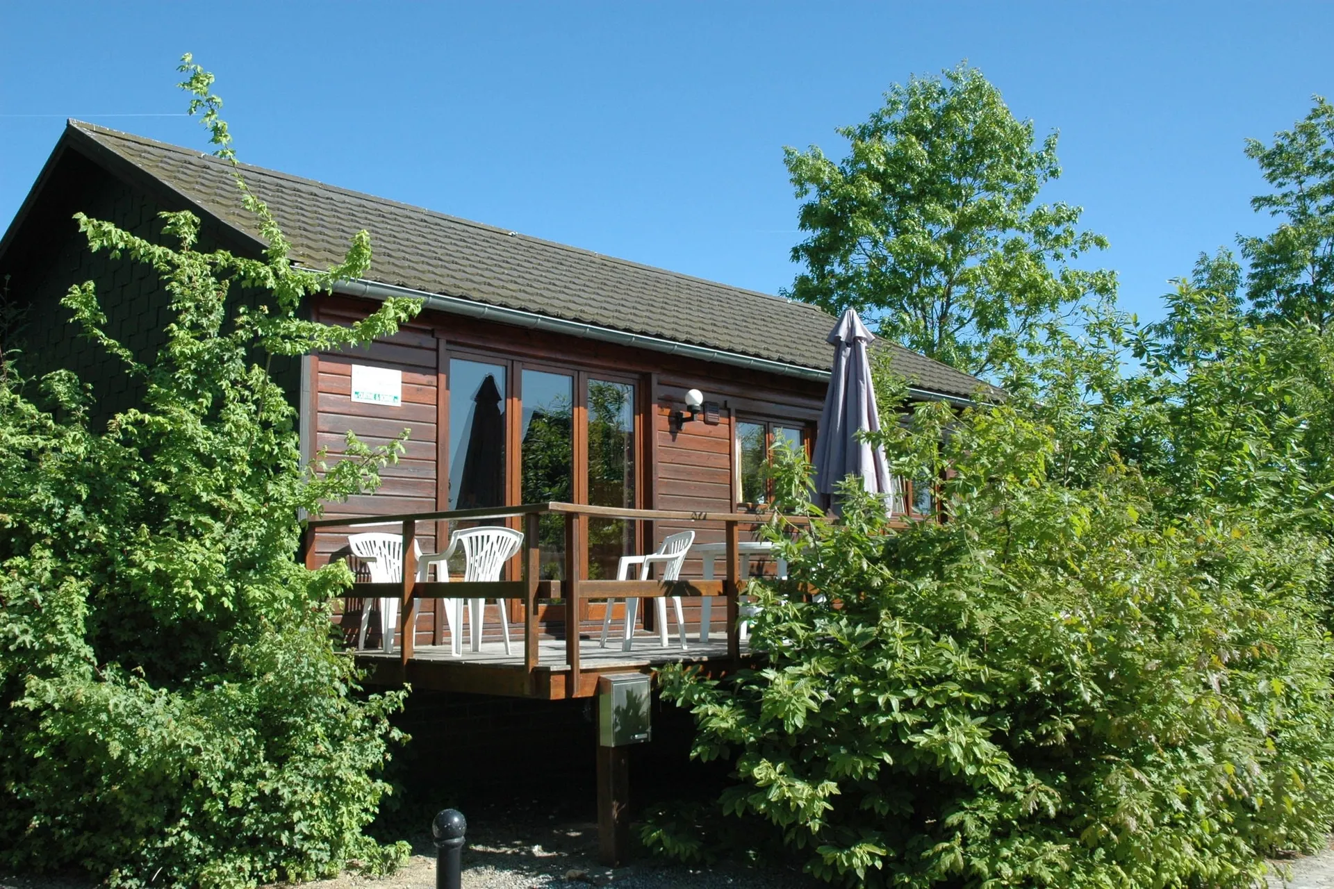 Exterieur vakantiehuis (zomer)