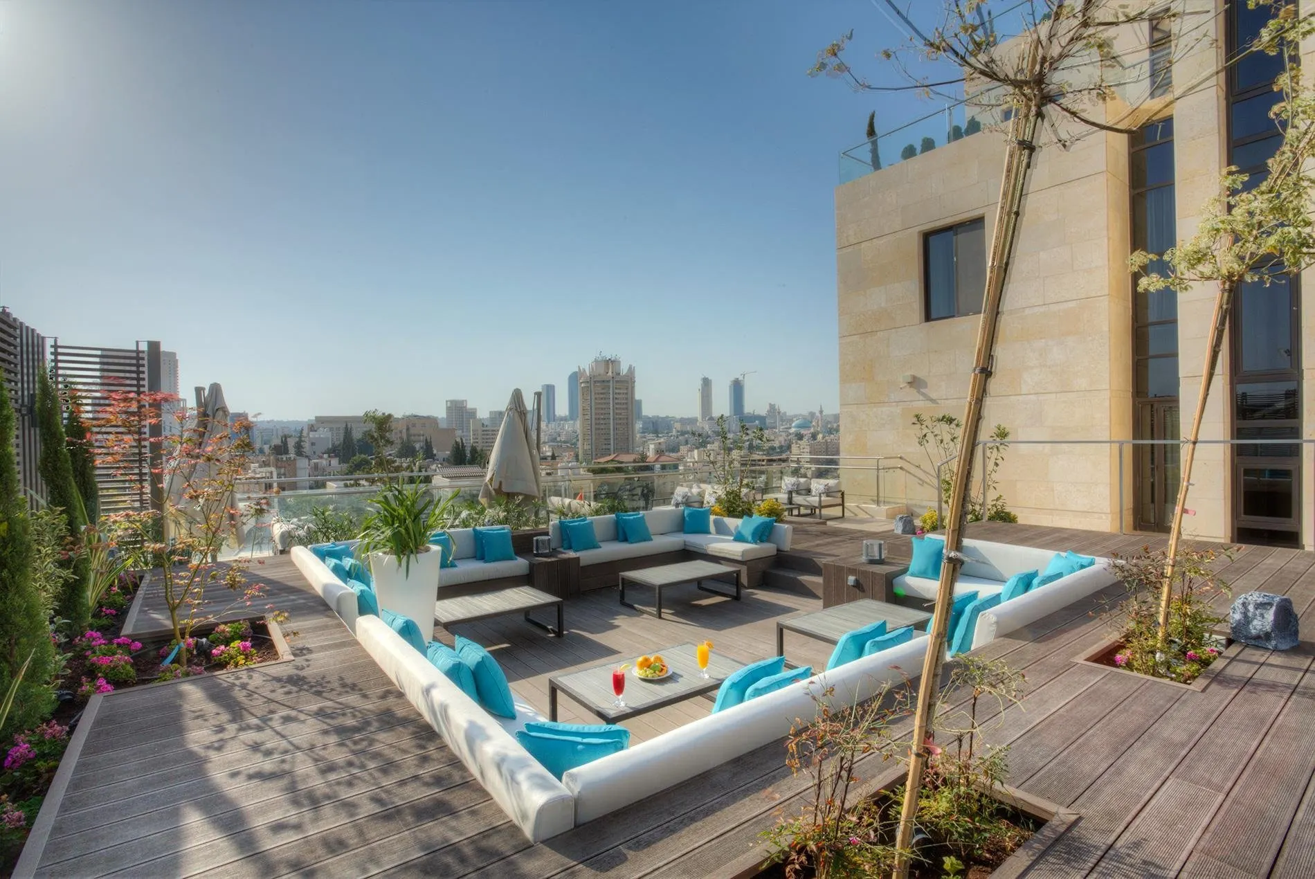 The House Boutique Suites terras - Amman