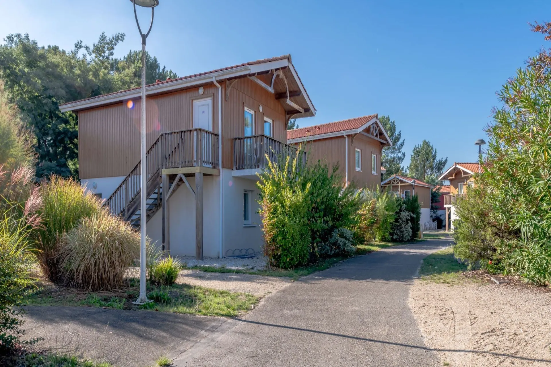 Extérieur maison de vacances (été)