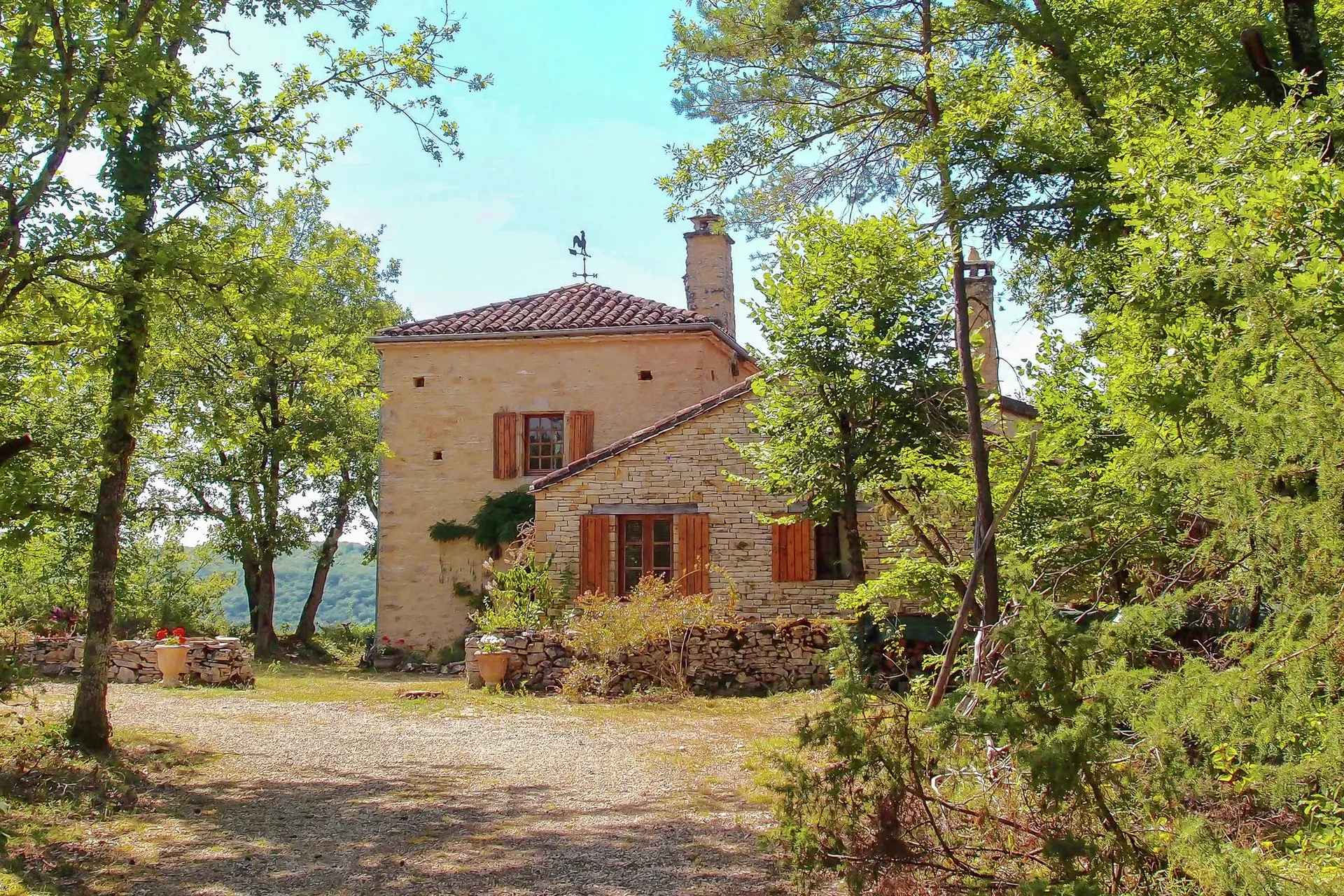 Extérieur maison de vacances (été)