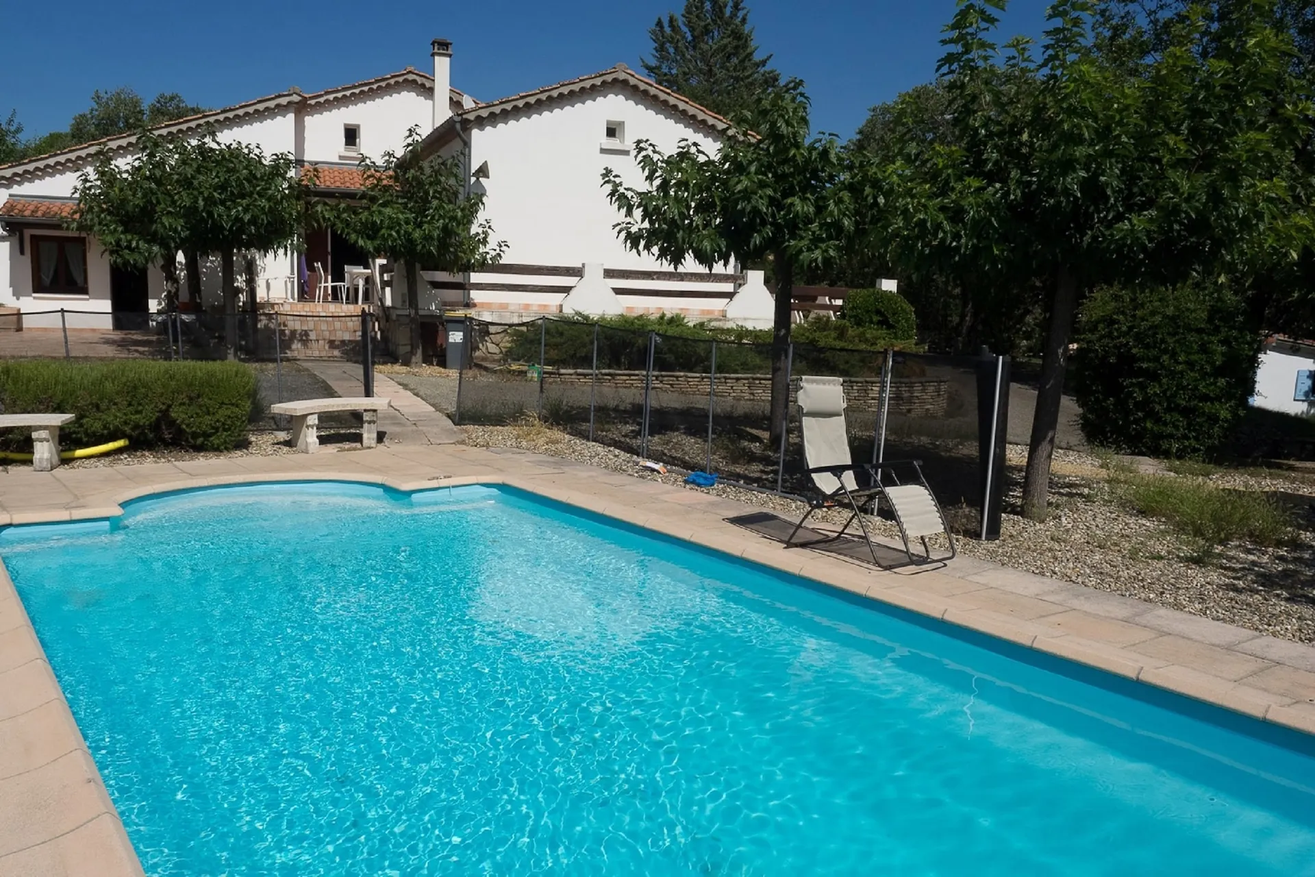 Piscine maison de vacances