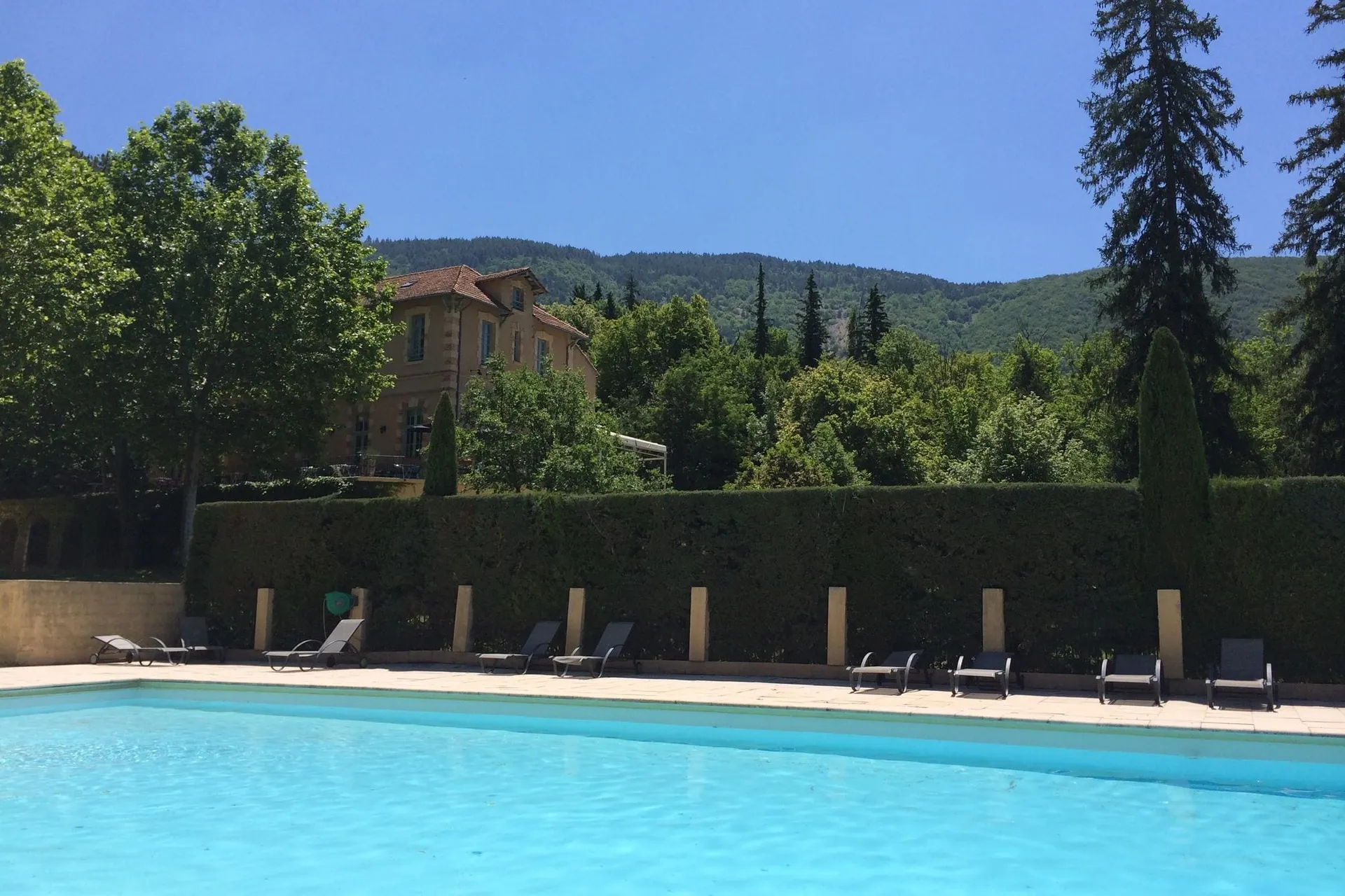 Piscine maison de vacances