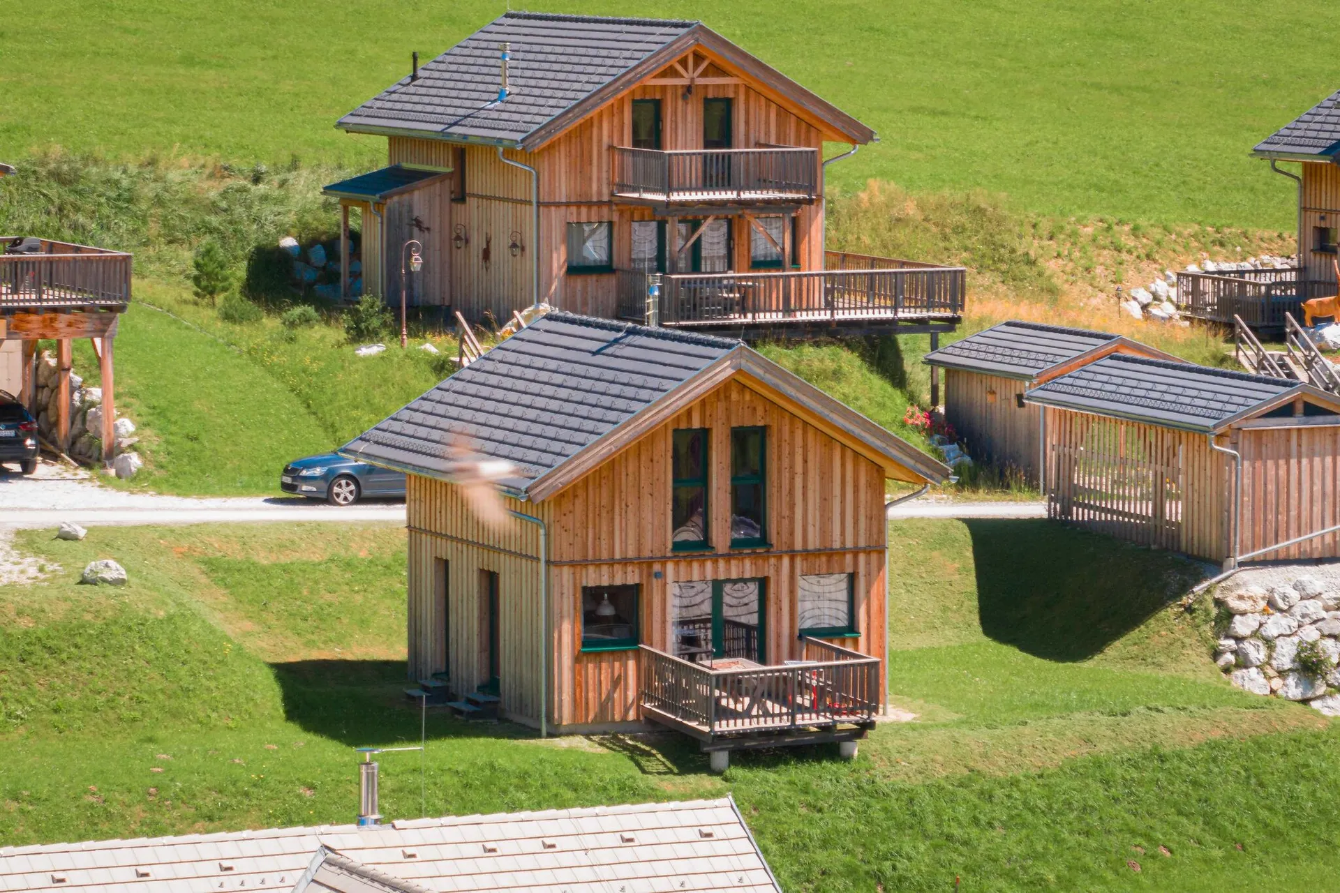 Extérieur maison de vacances (été)