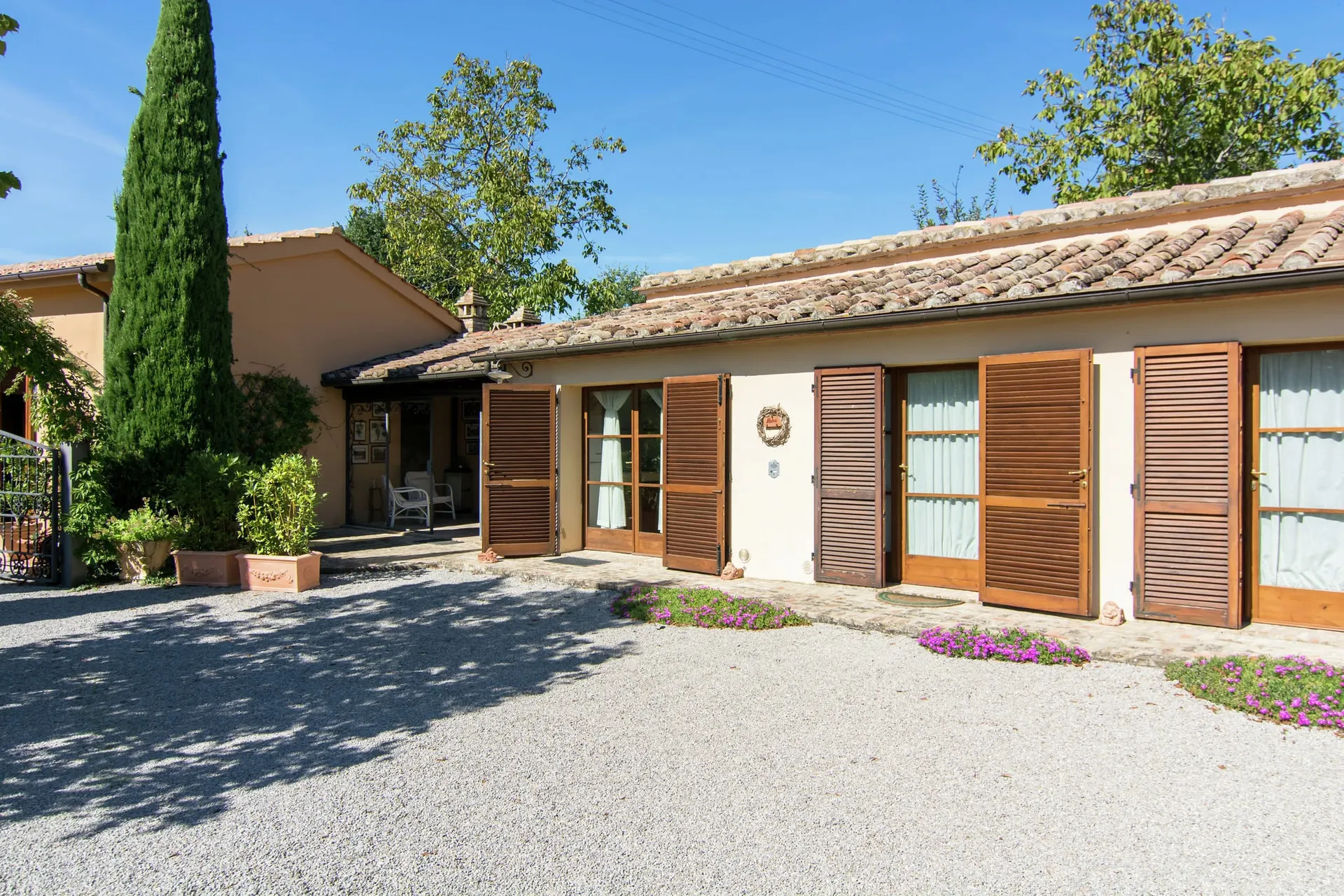 Exterieur vakantiehuis (zomer)