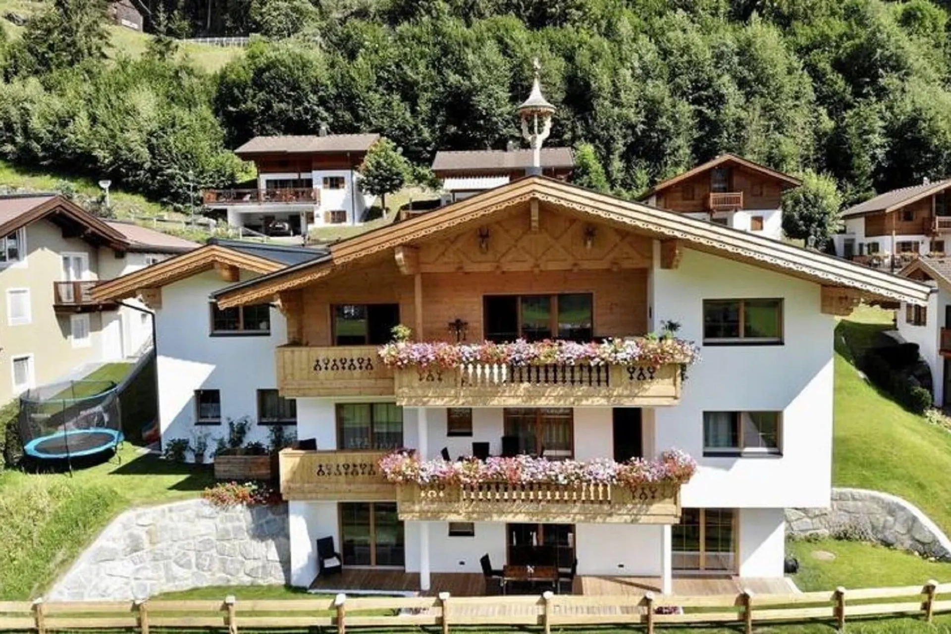 Extérieur maison de vacances (été)