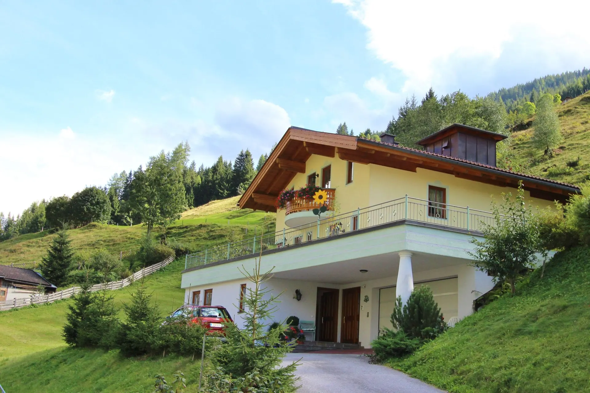 Extérieur maison de vacances (été)