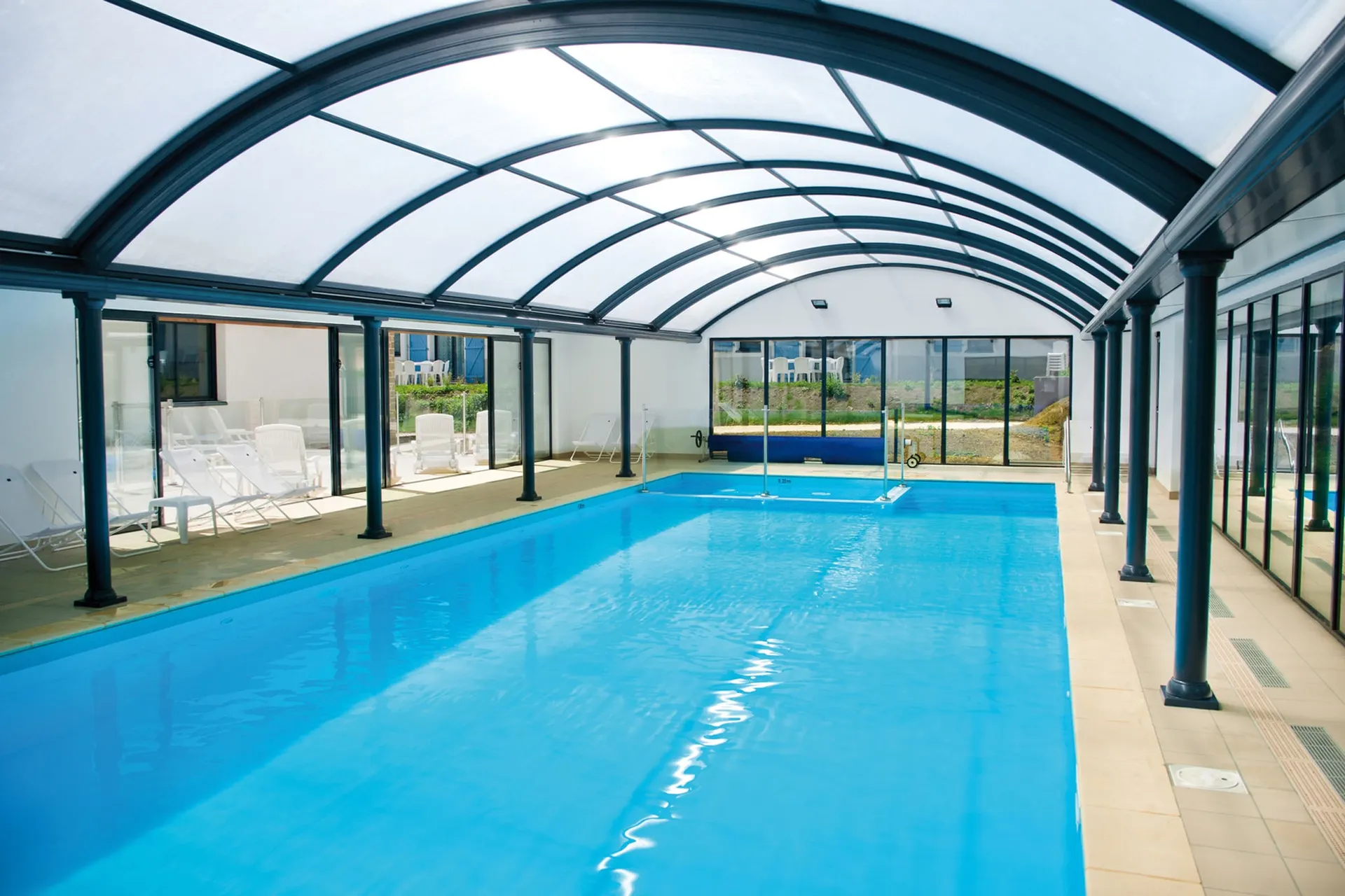 Piscine maison de vacances