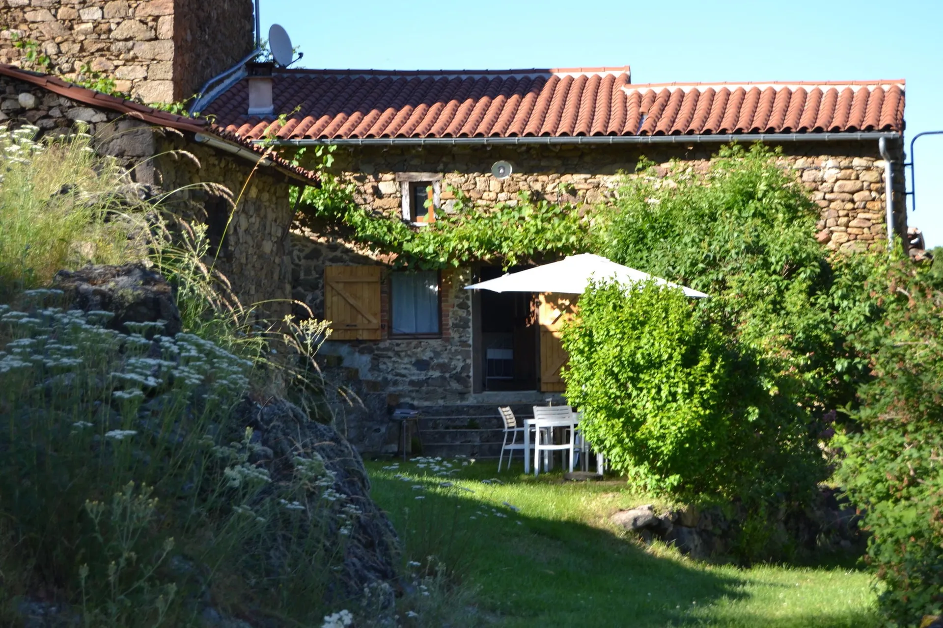 Extérieur maison de vacances (été)