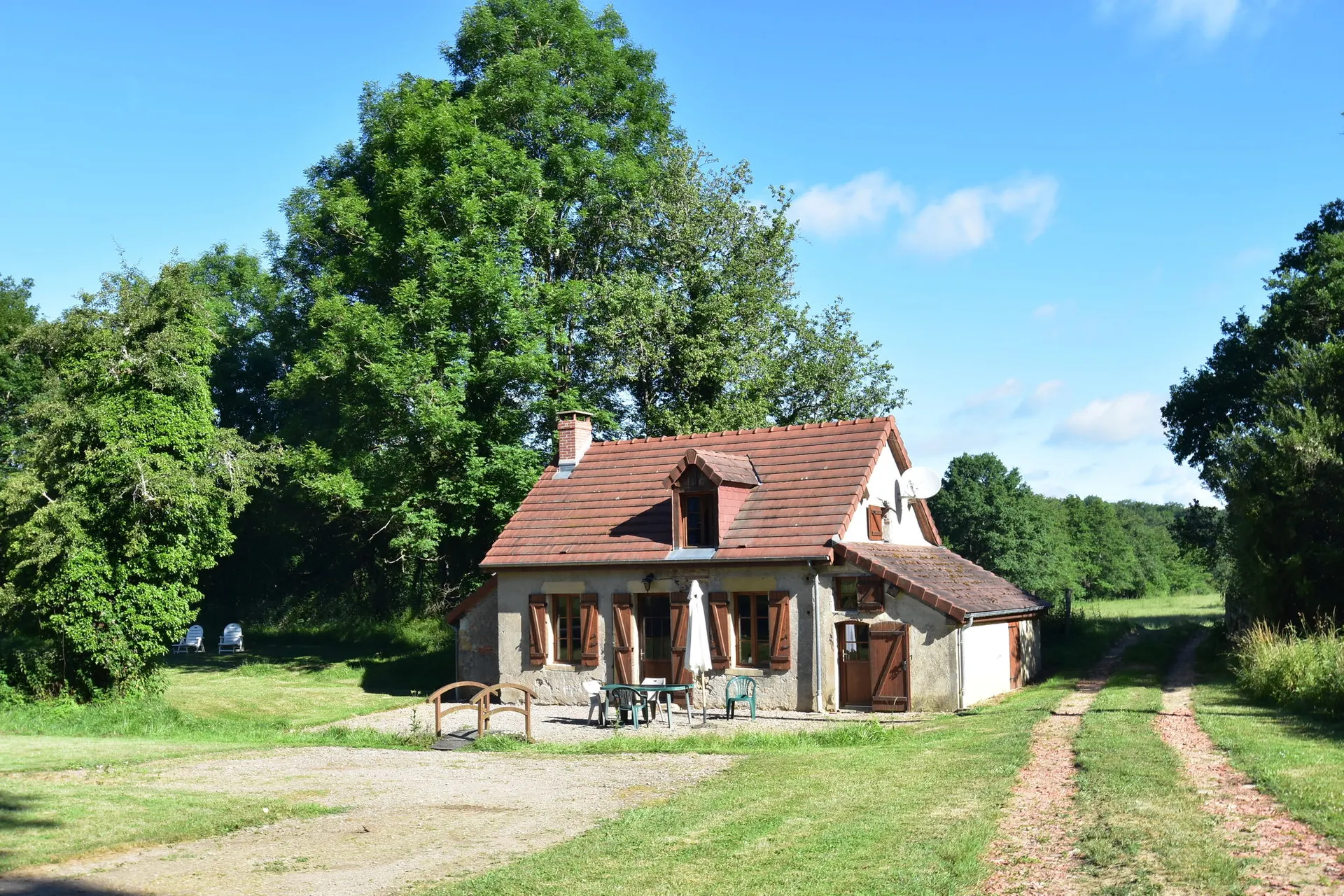 Exterieur vakantiehuis (zomer)