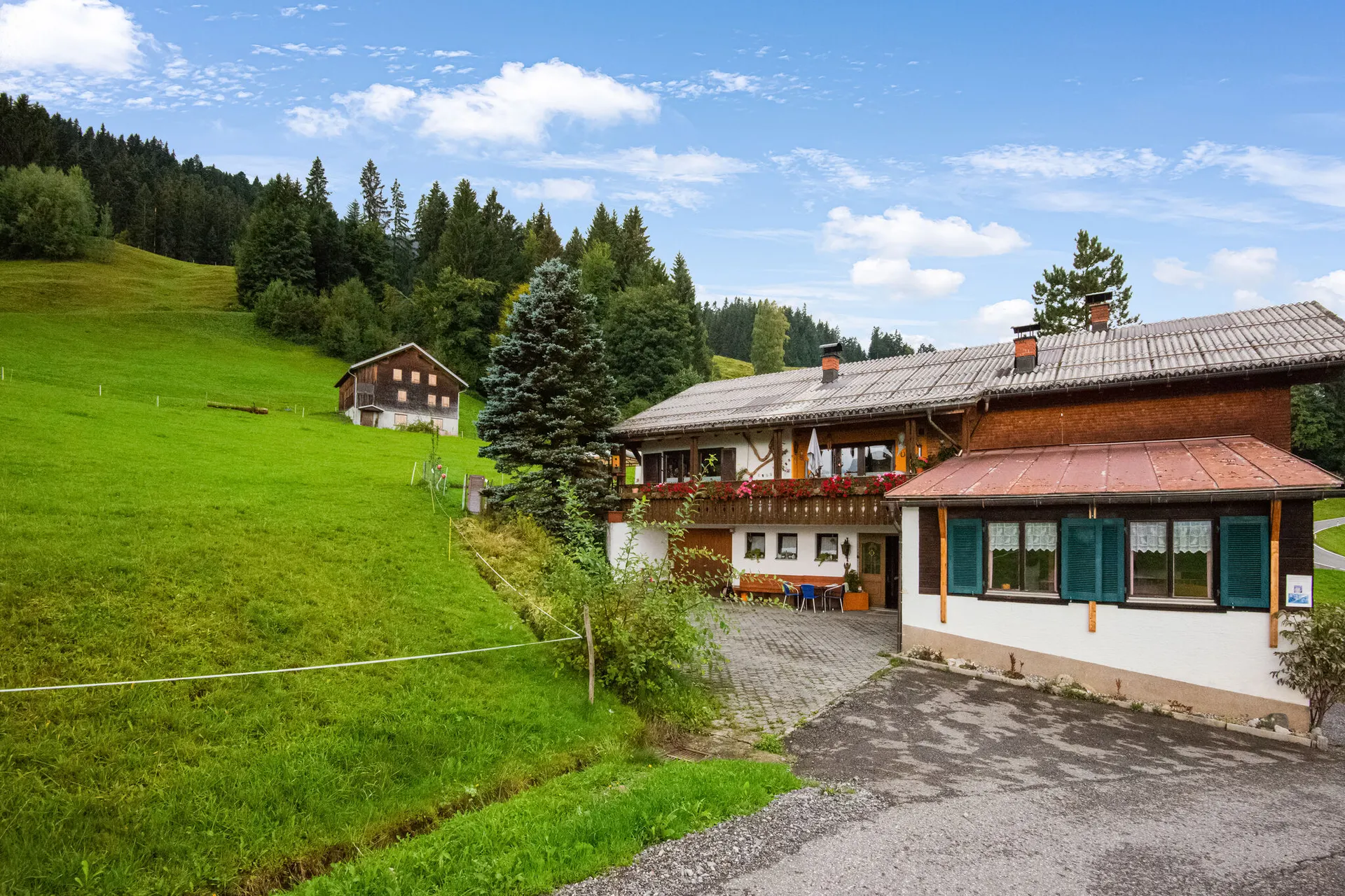 Extérieur maison de vacances (été)