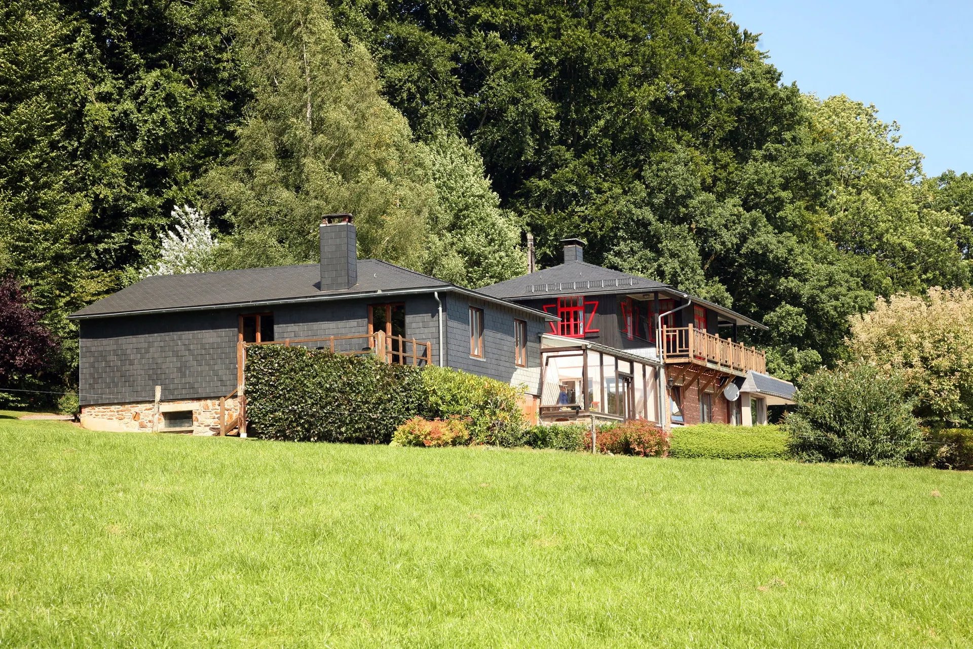 Extérieur maison de vacances (été)
