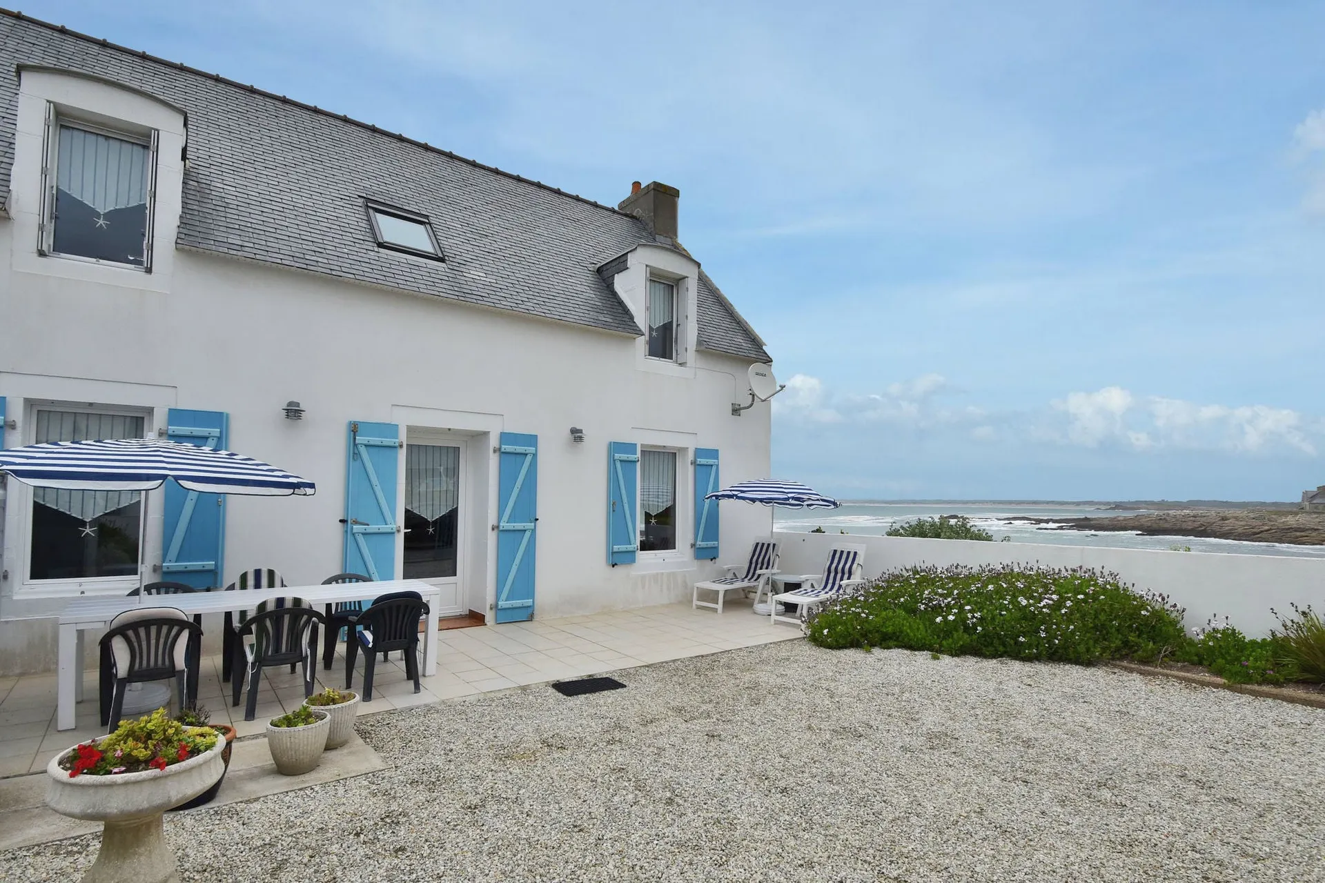 Extérieur maison de vacances (été)