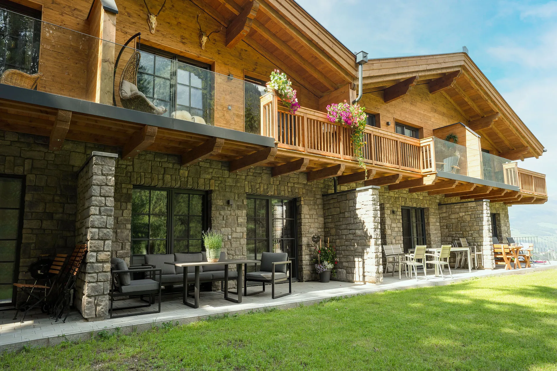 Extérieur maison de vacances (été)