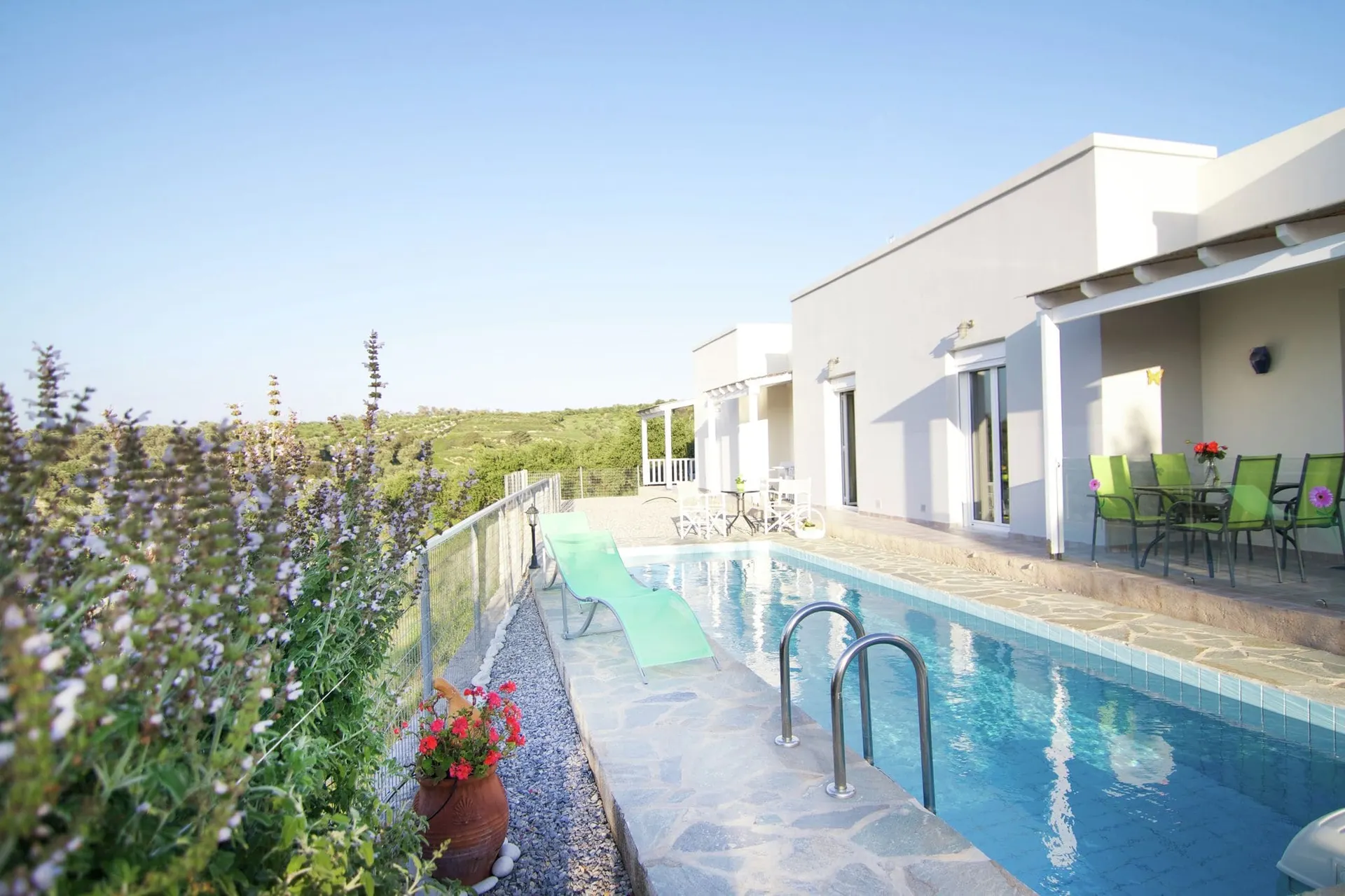 Extérieur maison de vacances (été)