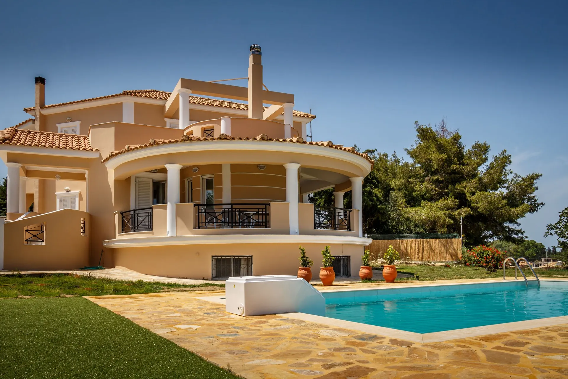 Extérieur maison de vacances (été)