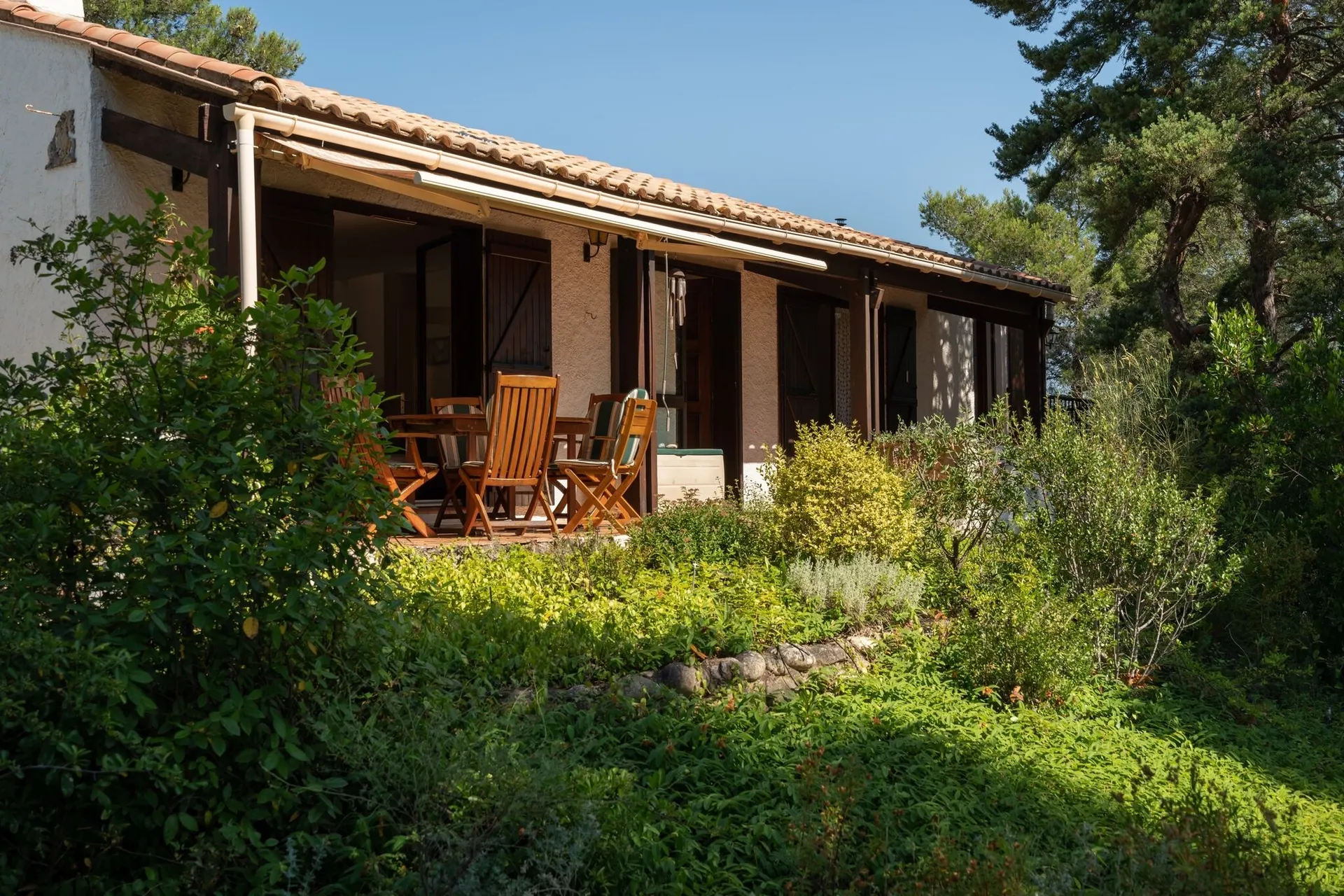 Extérieur maison de vacances (été)