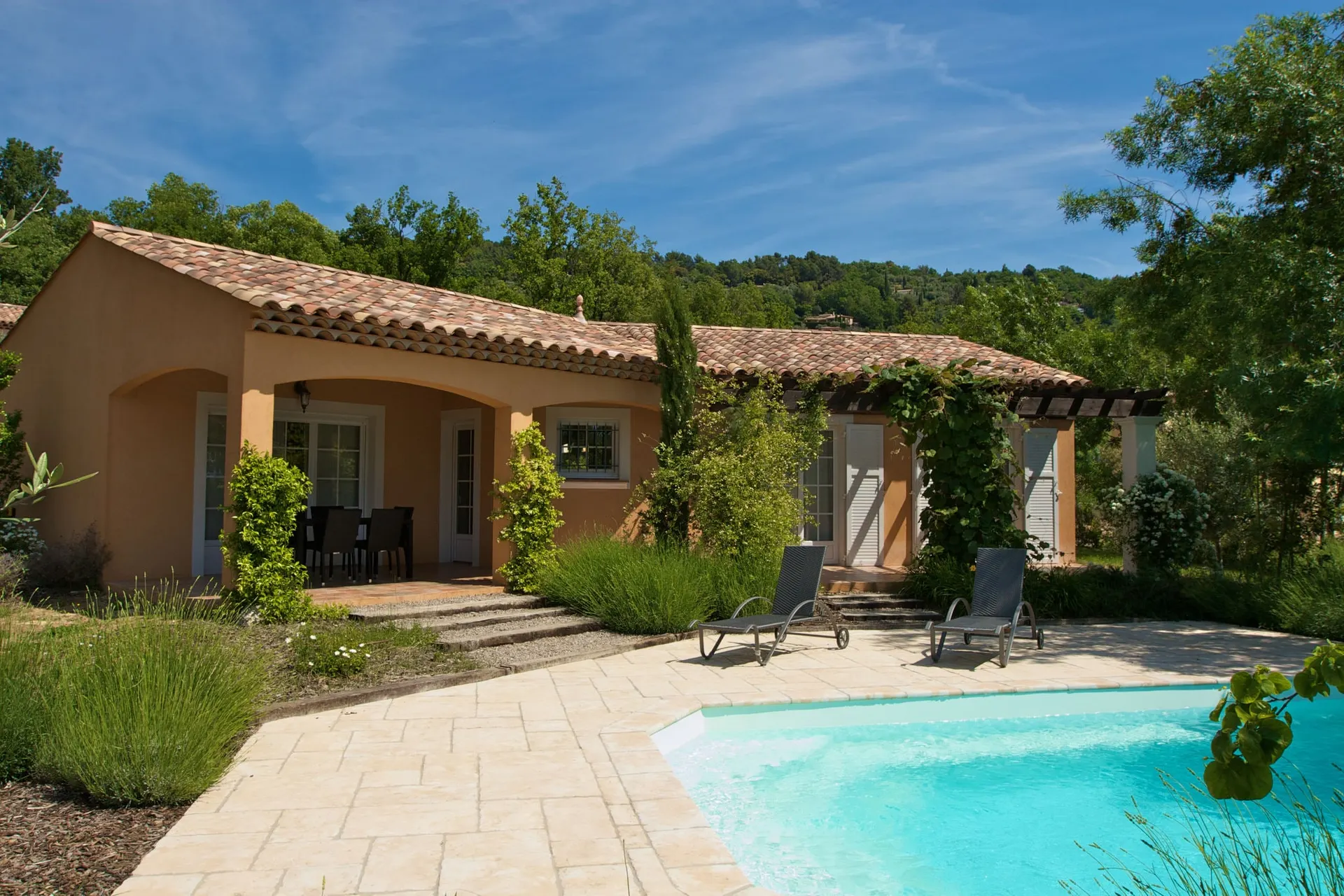 Extérieur maison de vacances (été)