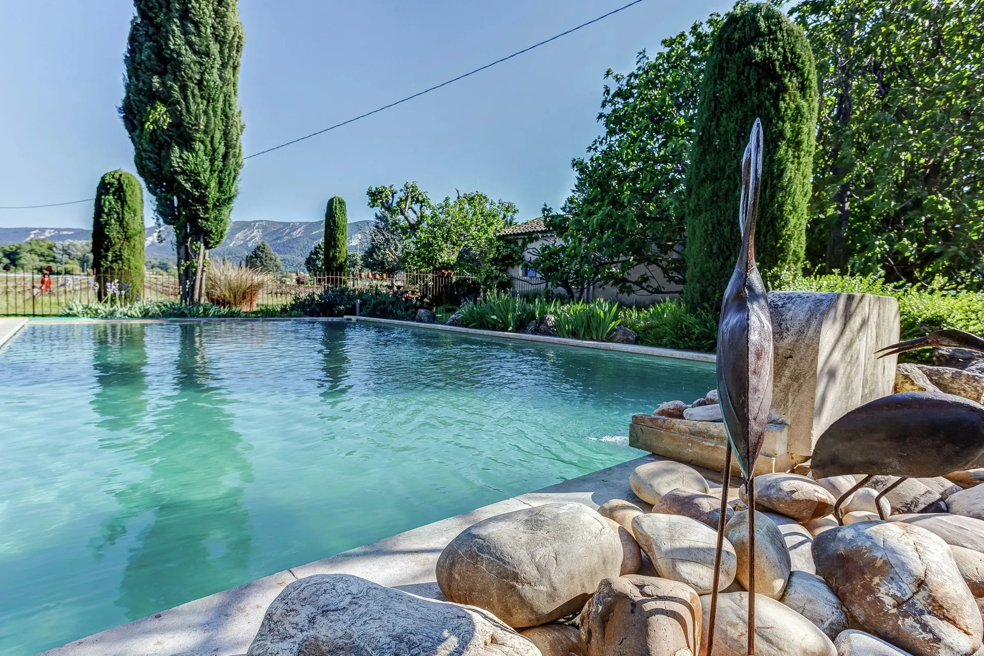 Piscine maison de vacances