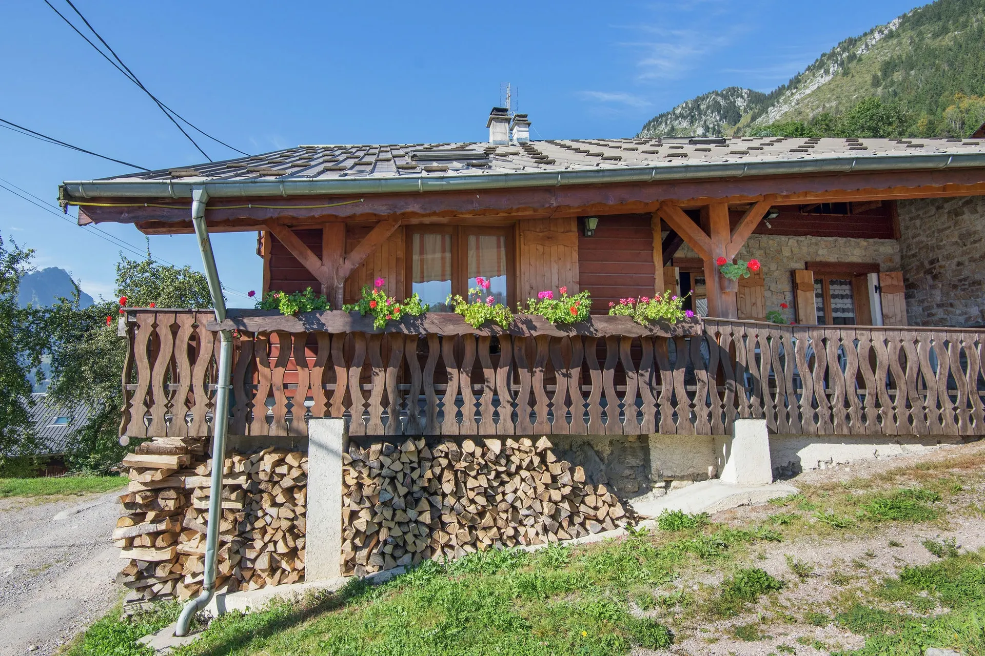 Extérieur maison de vacances (été)