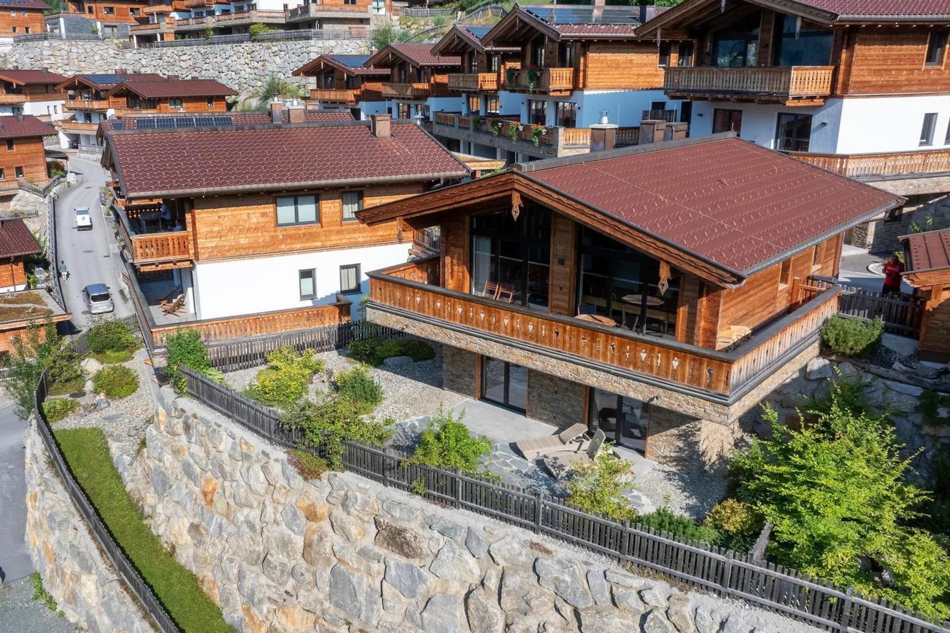 Extérieur maison de vacances (été)