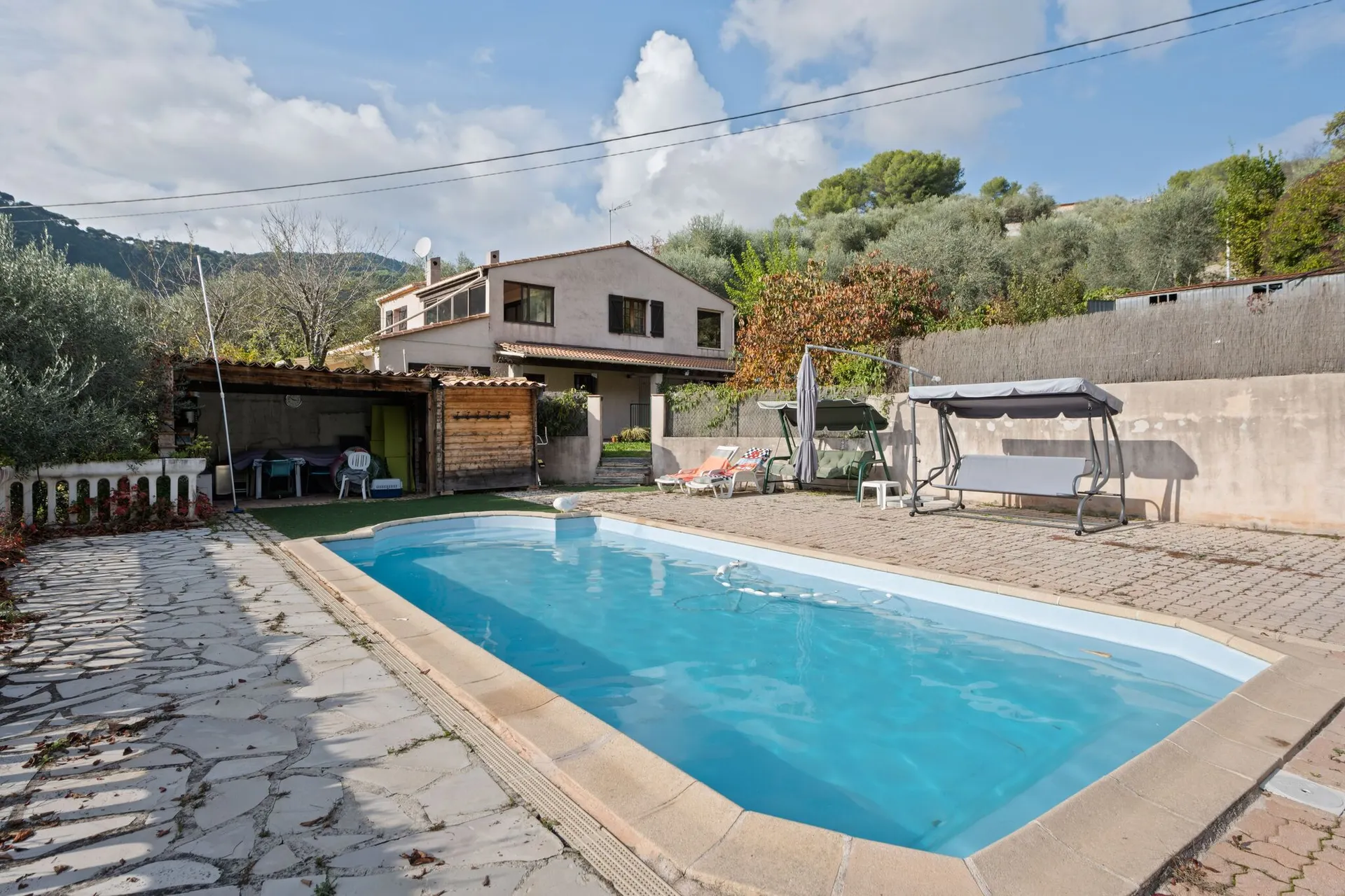 Piscine maison de vacances