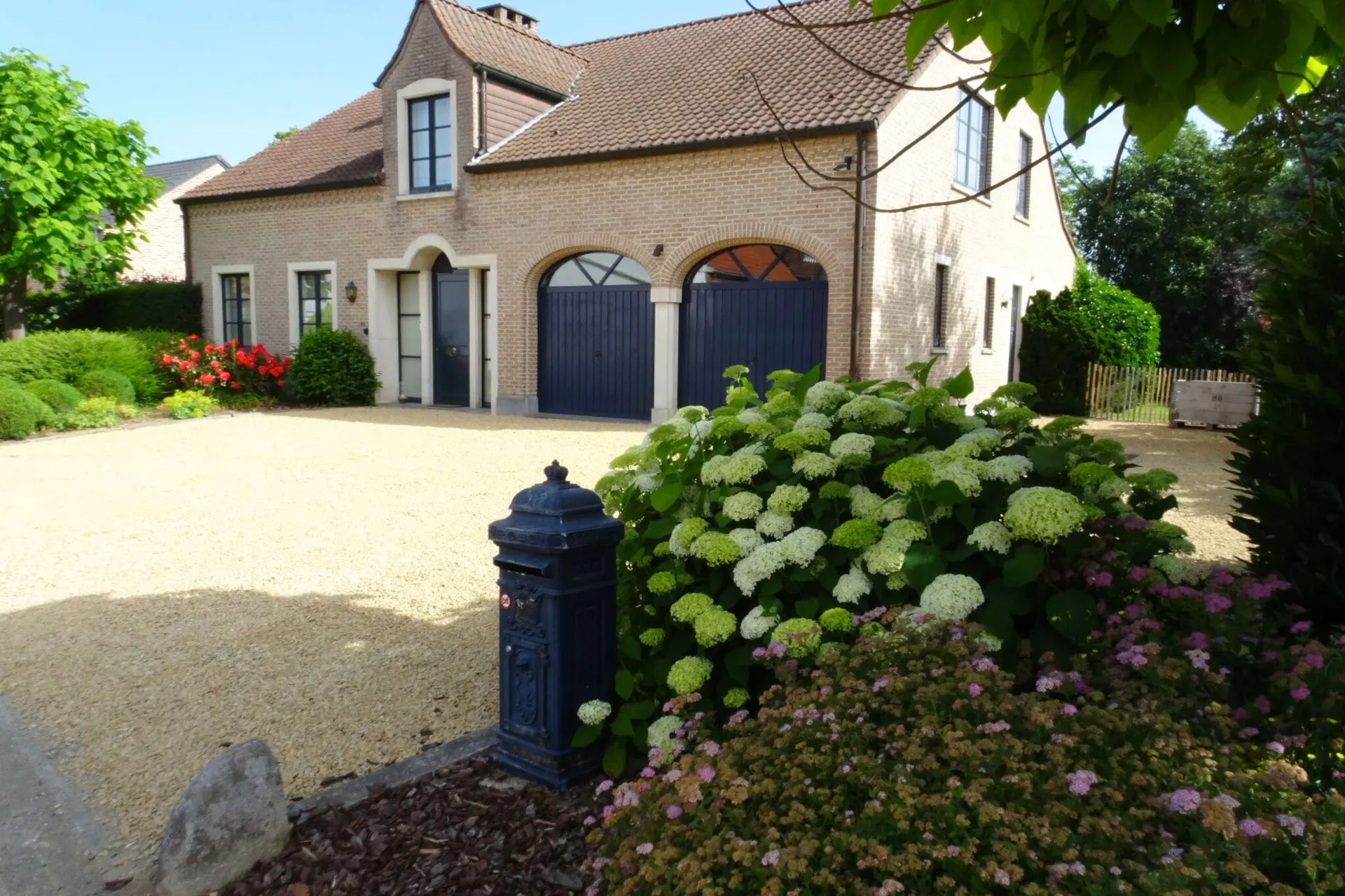 Exterieur vakantiehuis (zomer)
