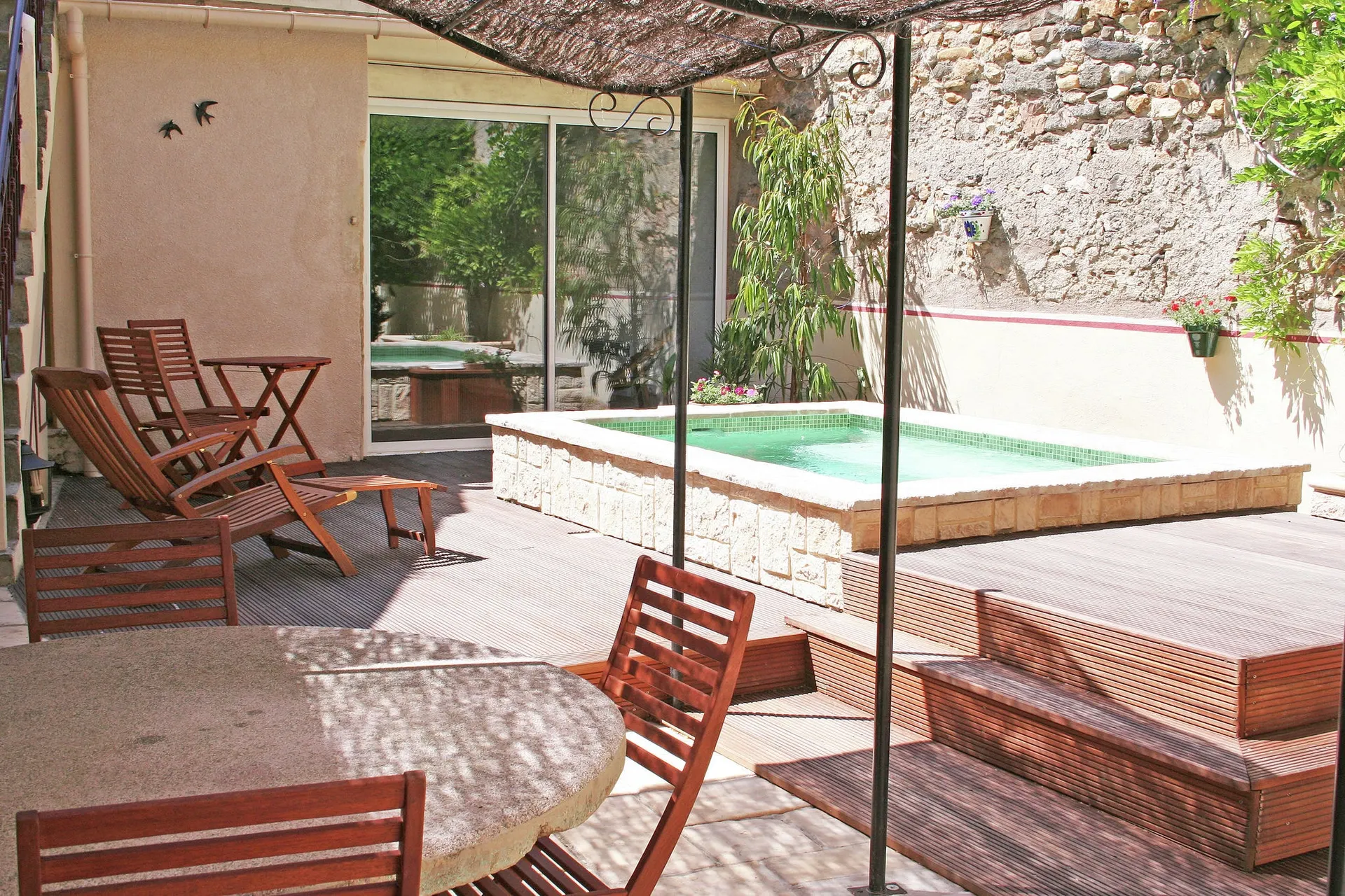Extérieur maison de vacances (été)