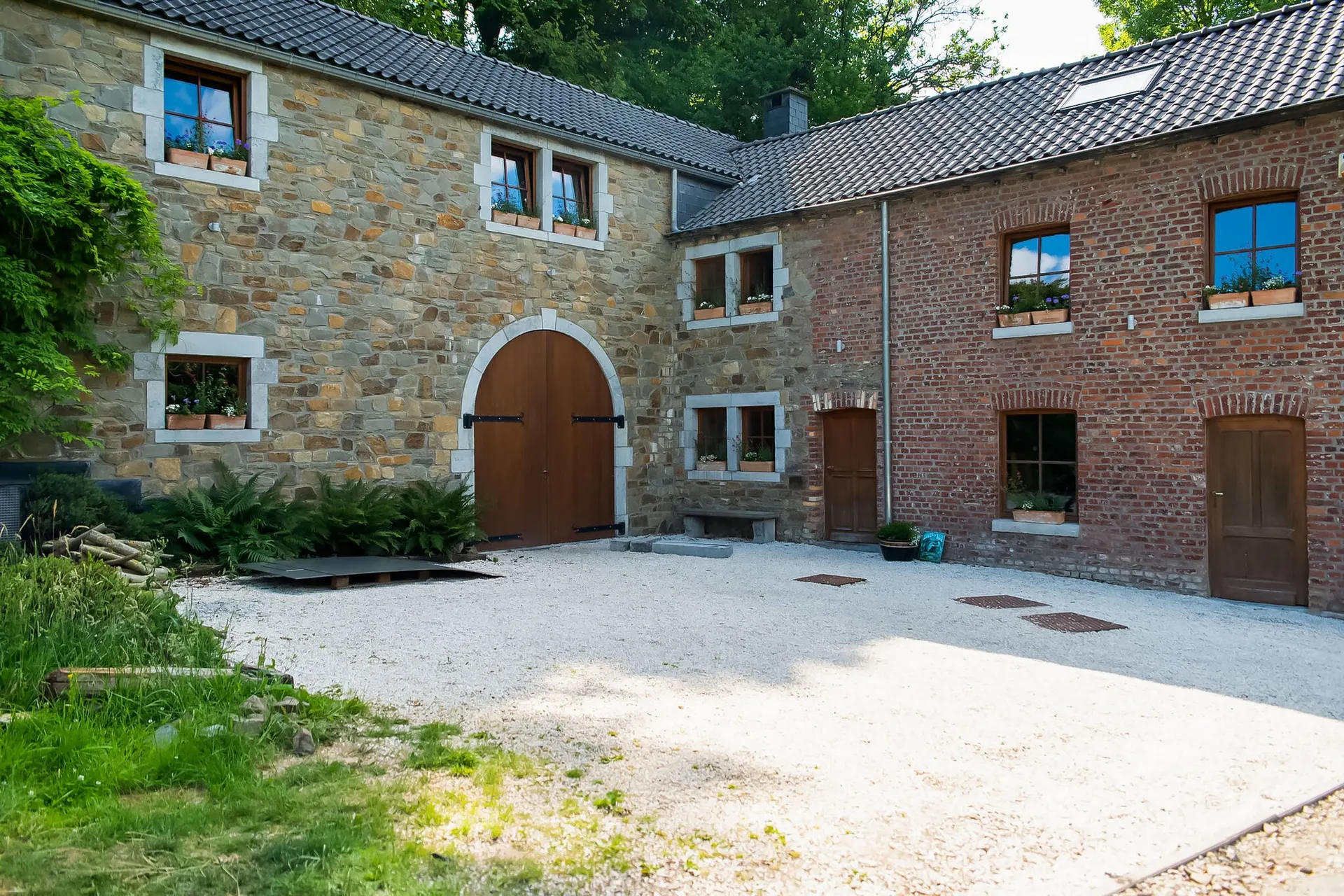Extérieur maison de vacances (été)