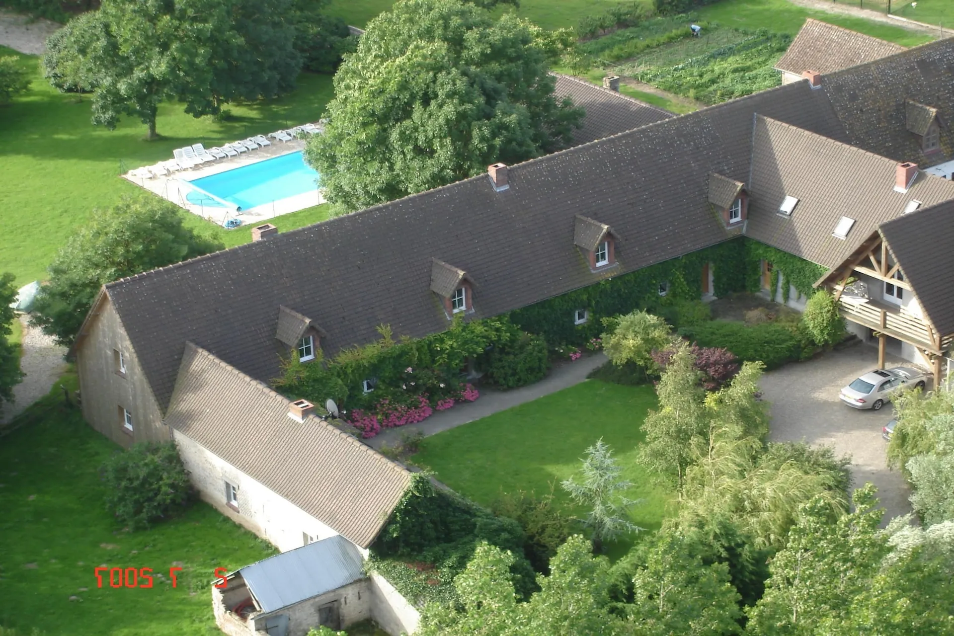 Extérieur maison de vacances (été)