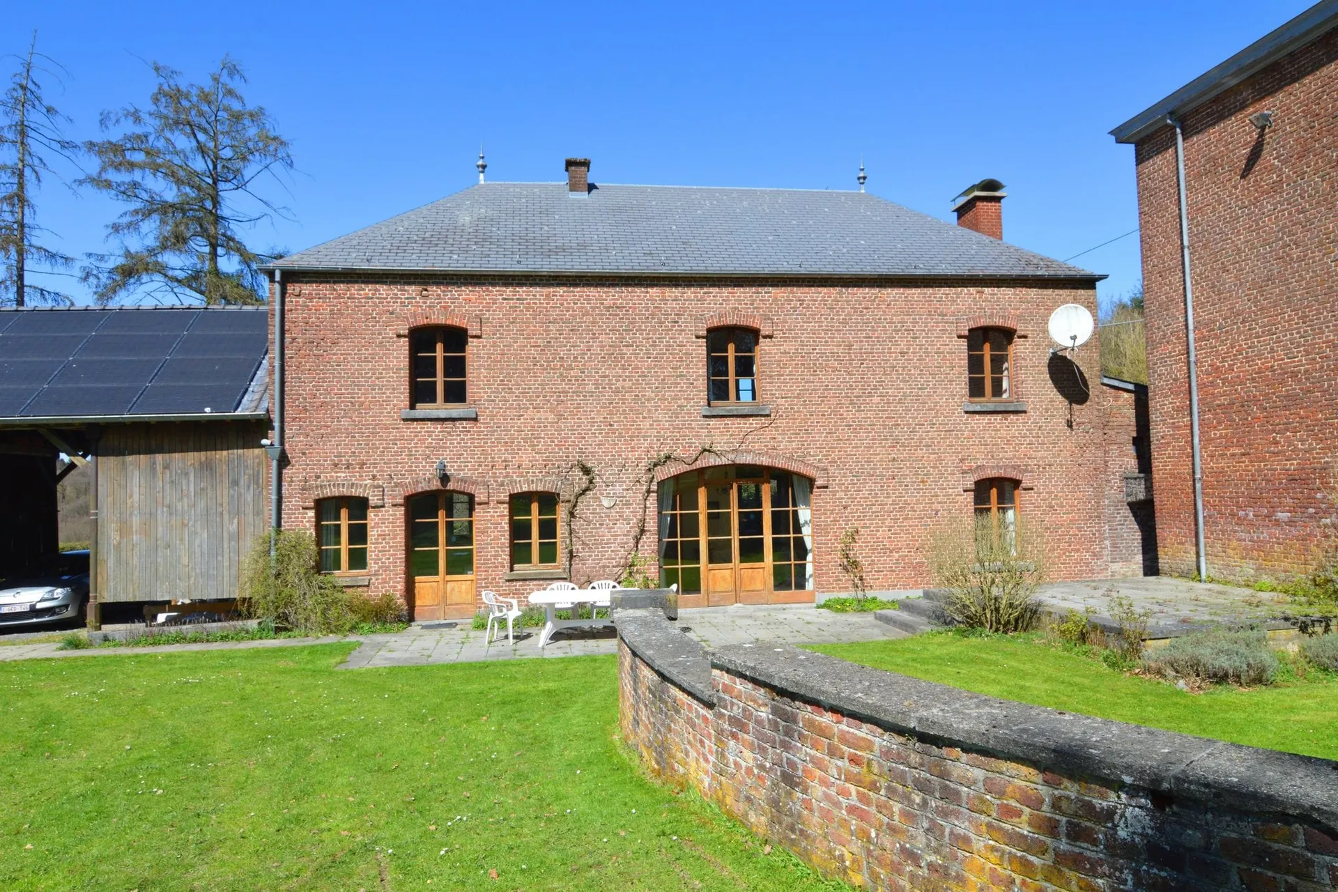 Exterieur vakantiehuis (zomer)