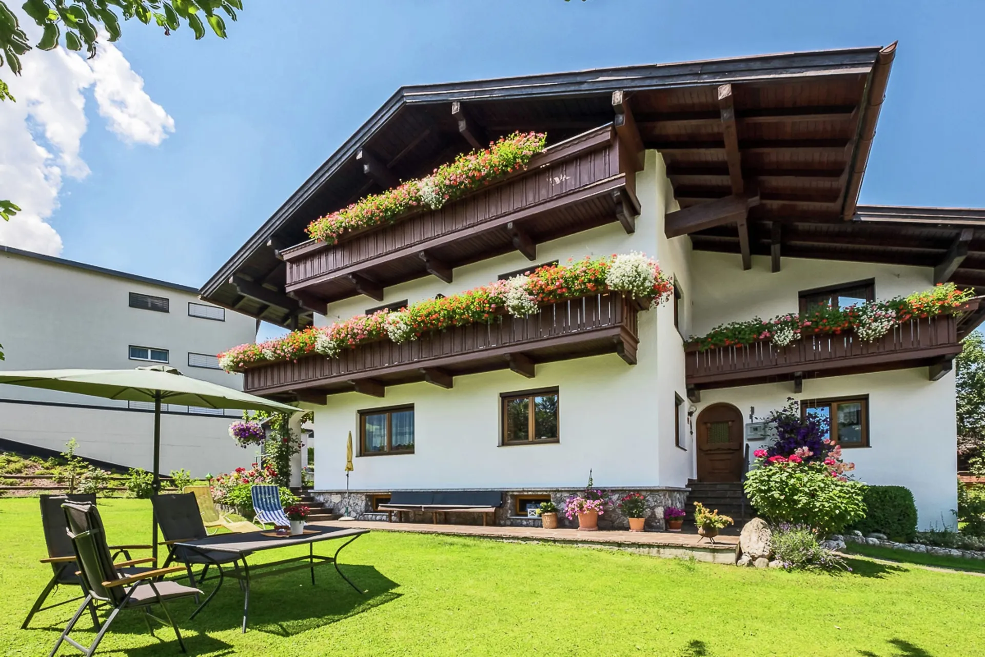Extérieur maison de vacances (été)