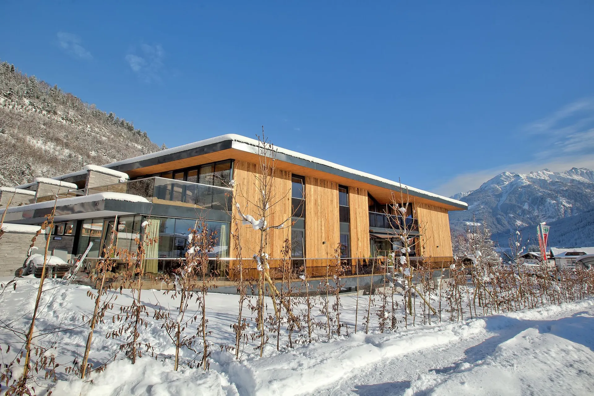 Extérieur maison de vacances (hiver)