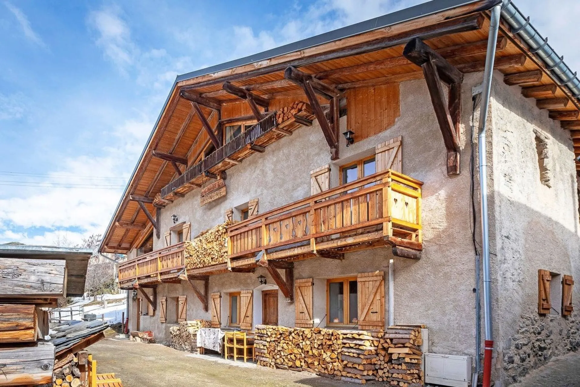 Extérieur maison de vacances (été)