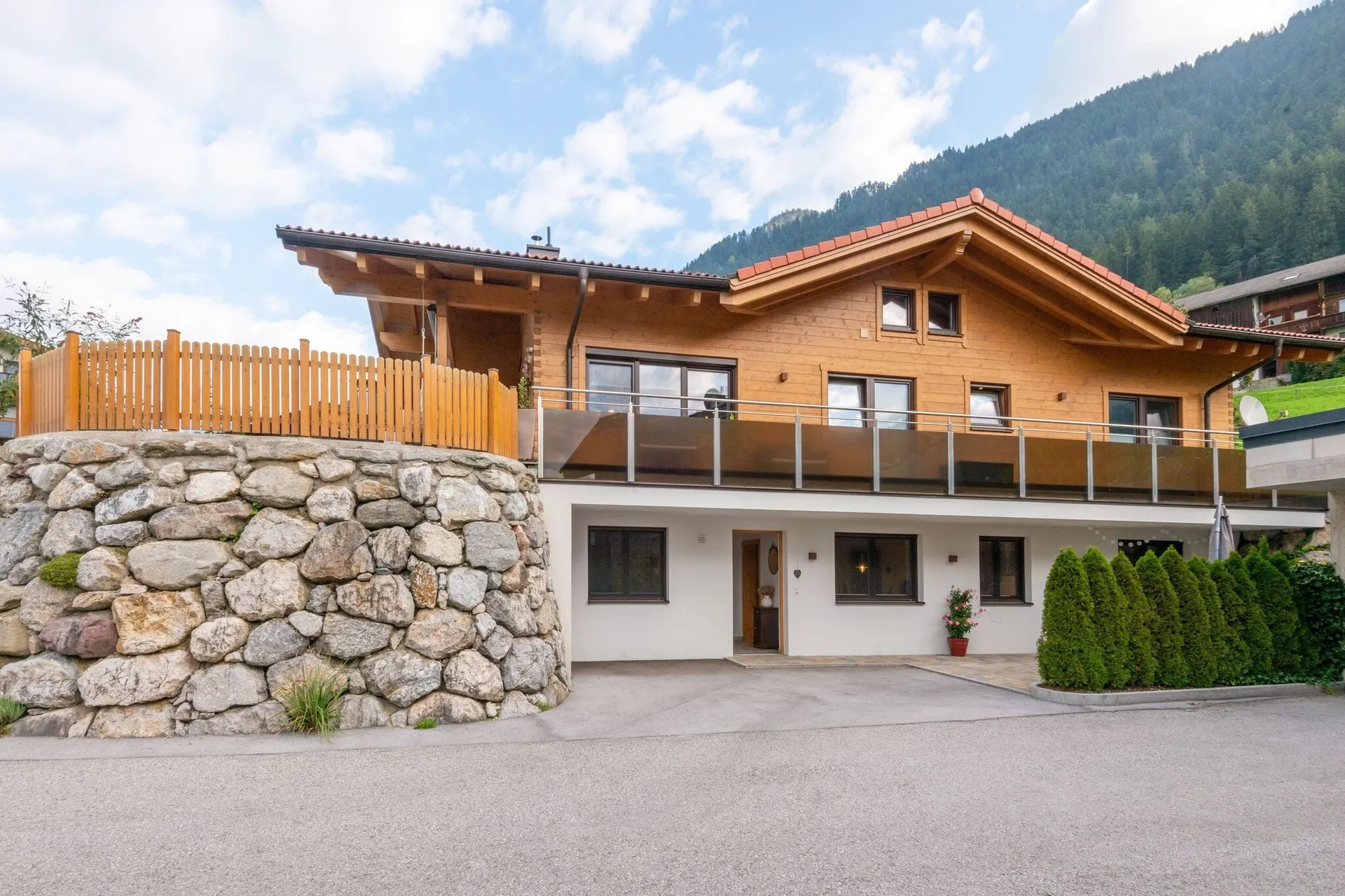 Extérieur maison de vacances (été)