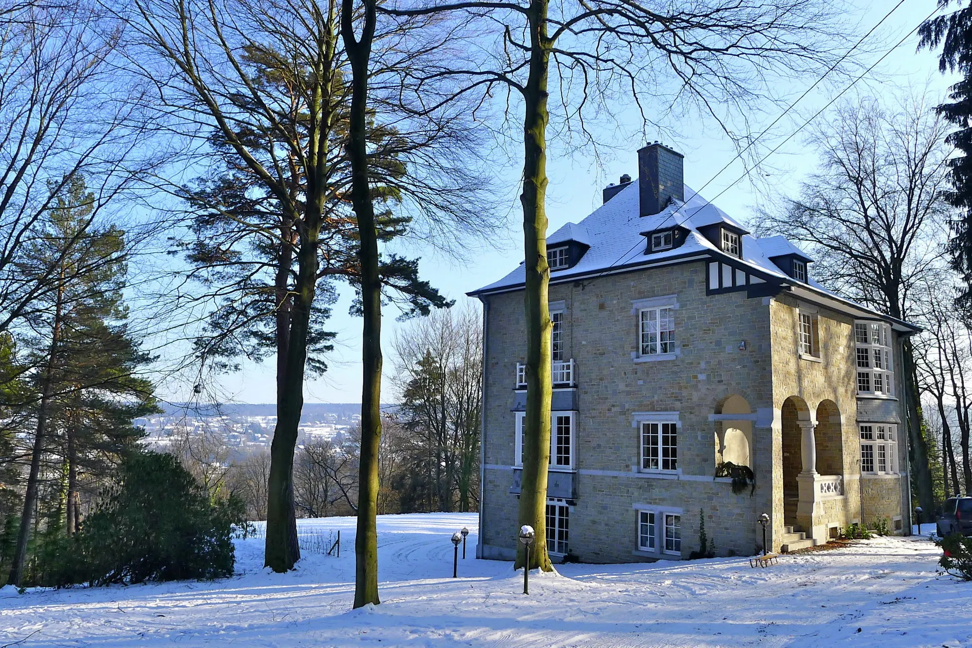 Extérieur maison de vacances (hiver)