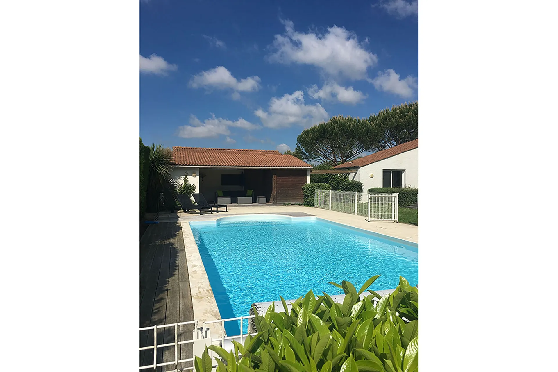 Piscine maison de vacances