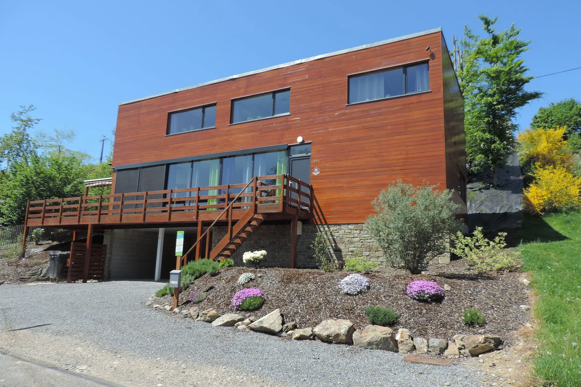 Exterieur vakantiehuis (zomer)